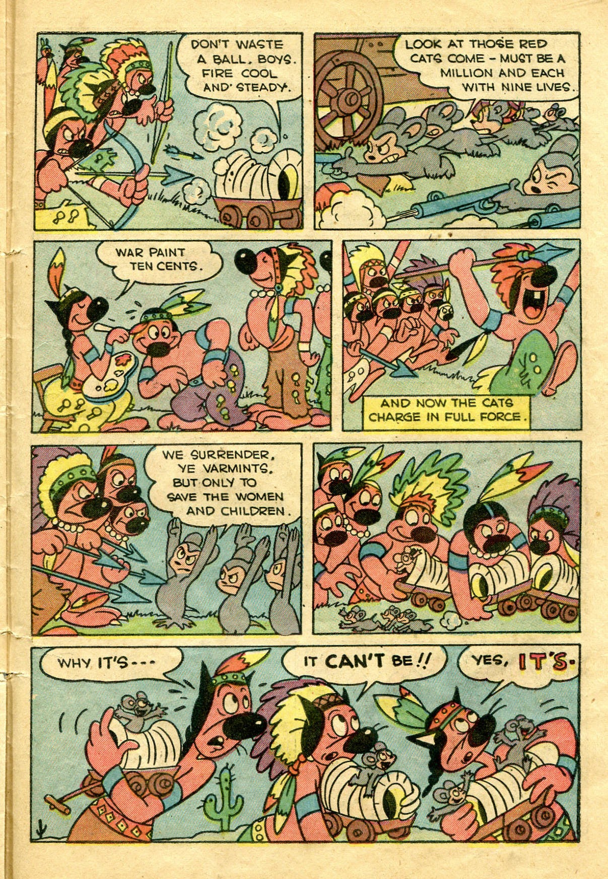 Read online Paul Terry's Mighty Mouse Comics comic -  Issue #12 - 23