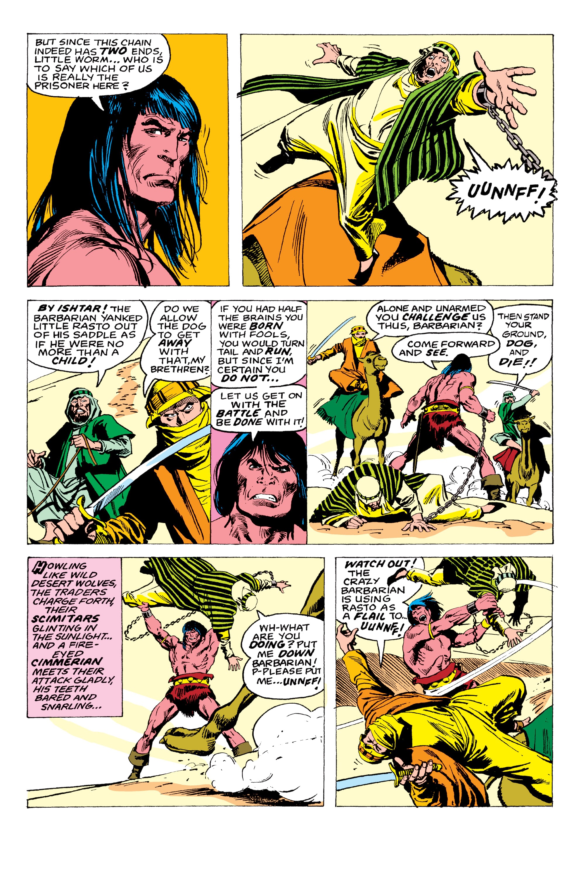 Read online Conan the Barbarian Epic Collection: The Original Marvel Years - Of Once and Future Kings comic -  Issue # TPB (Part 3) - 90