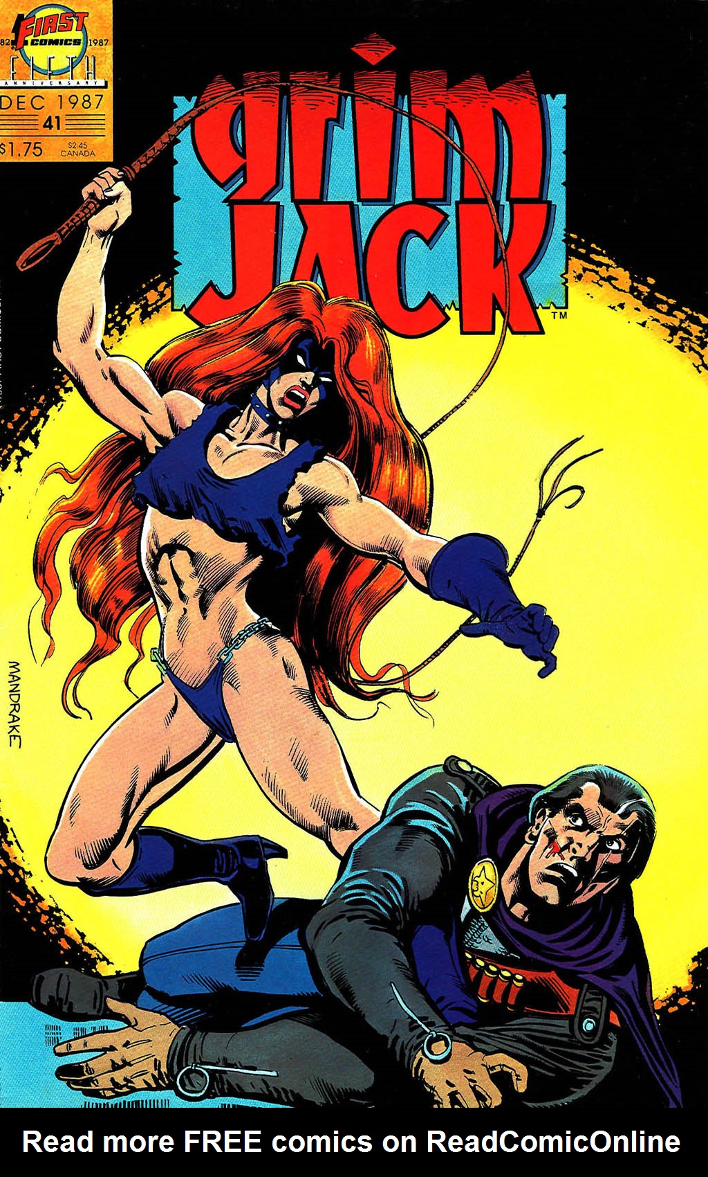 Read online Grimjack comic -  Issue #41 - 1