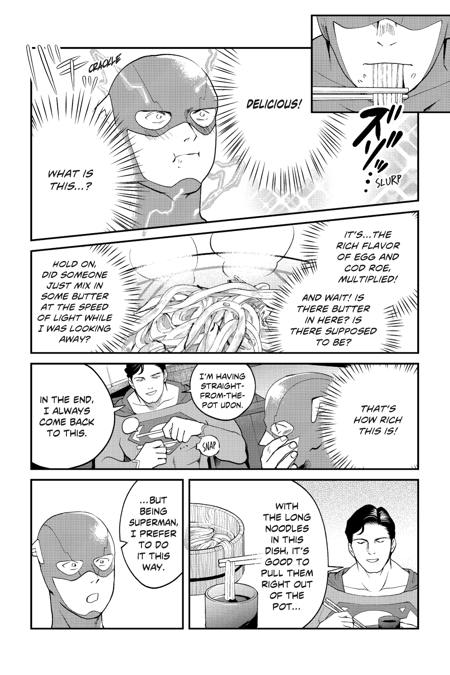 Read online Superman vs. Meshi comic -  Issue #9 - 16