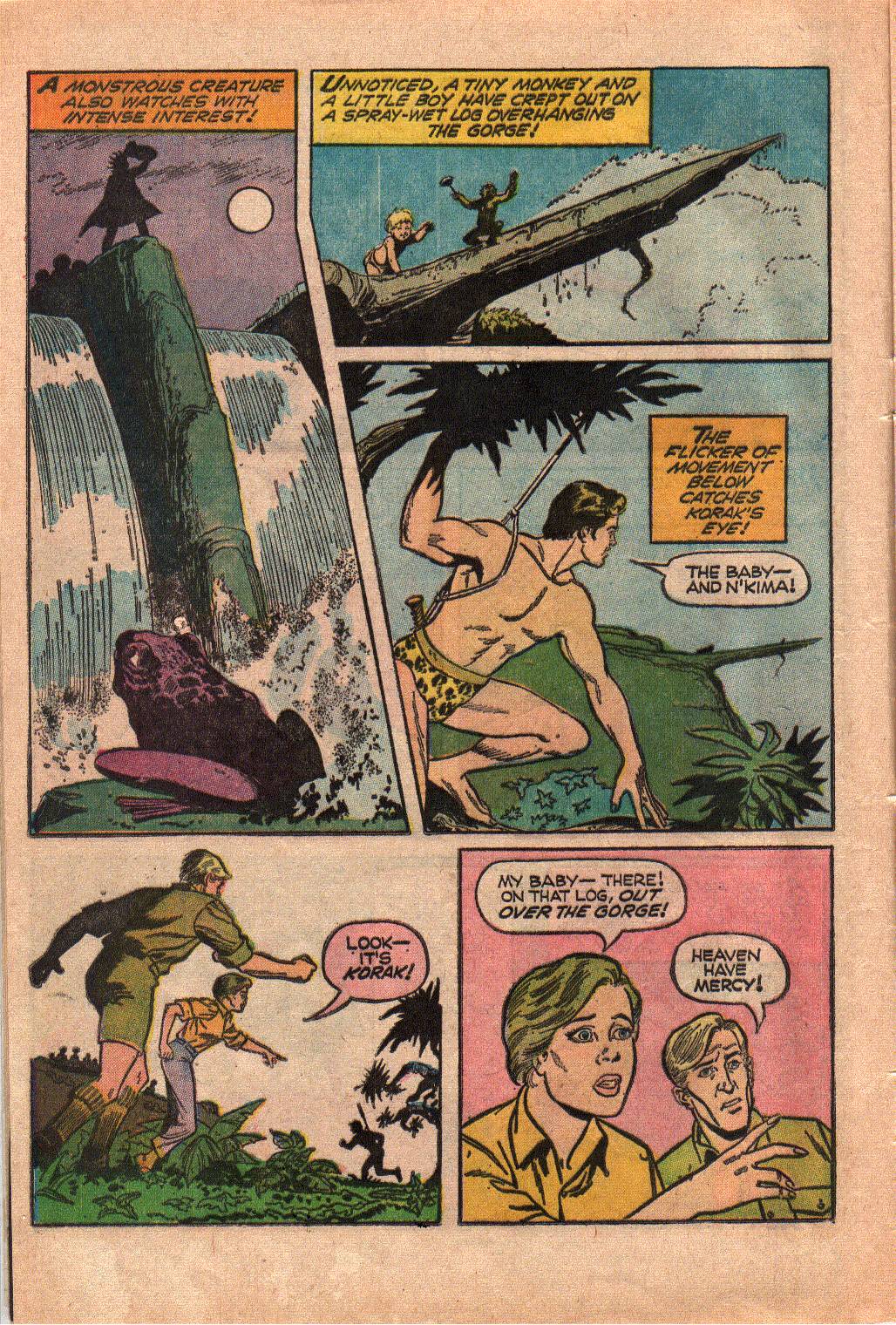 Read online Korak, Son of Tarzan (1964) comic -  Issue #23 - 8