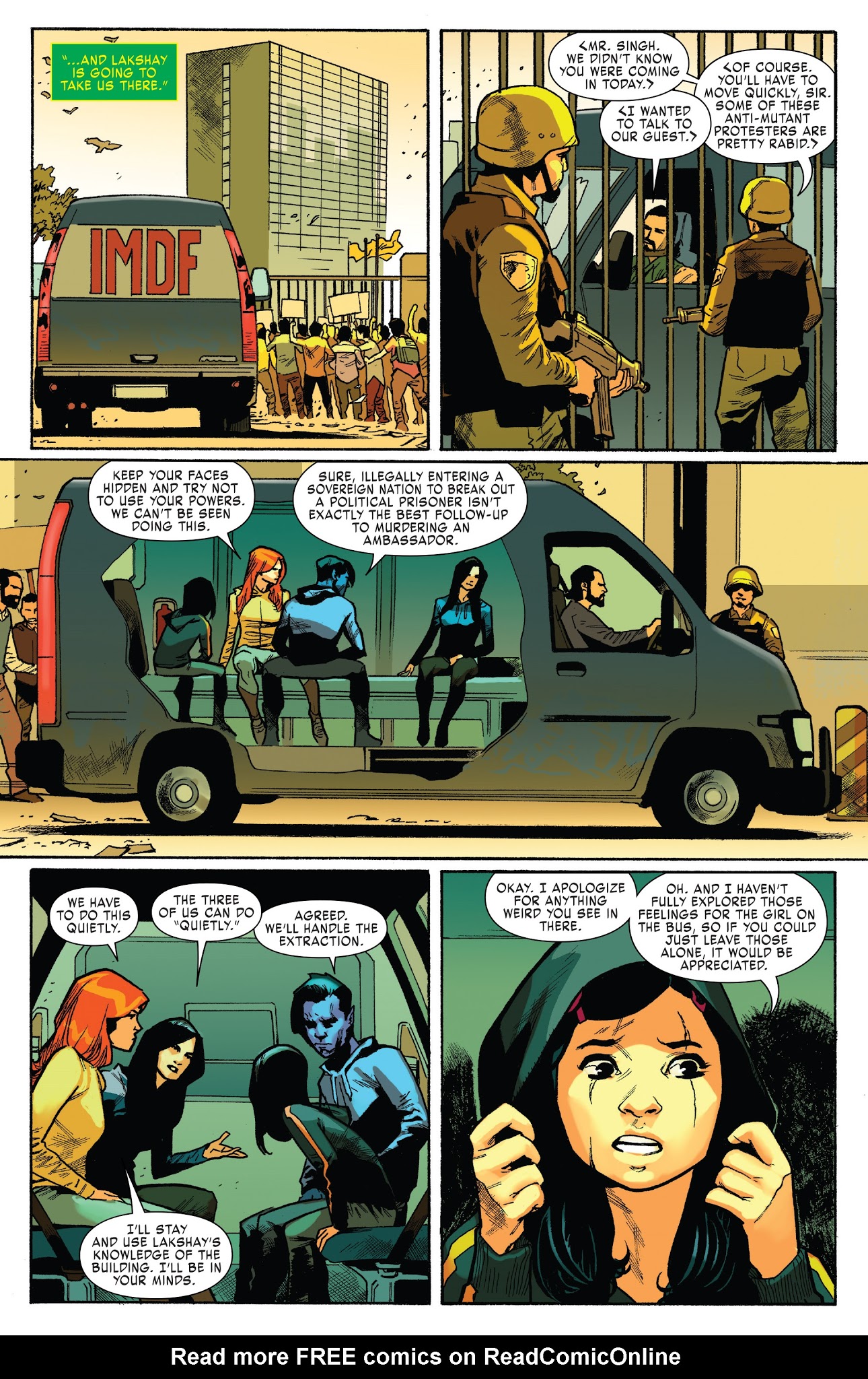 Read online X-Men: Red comic -  Issue #2 - 13