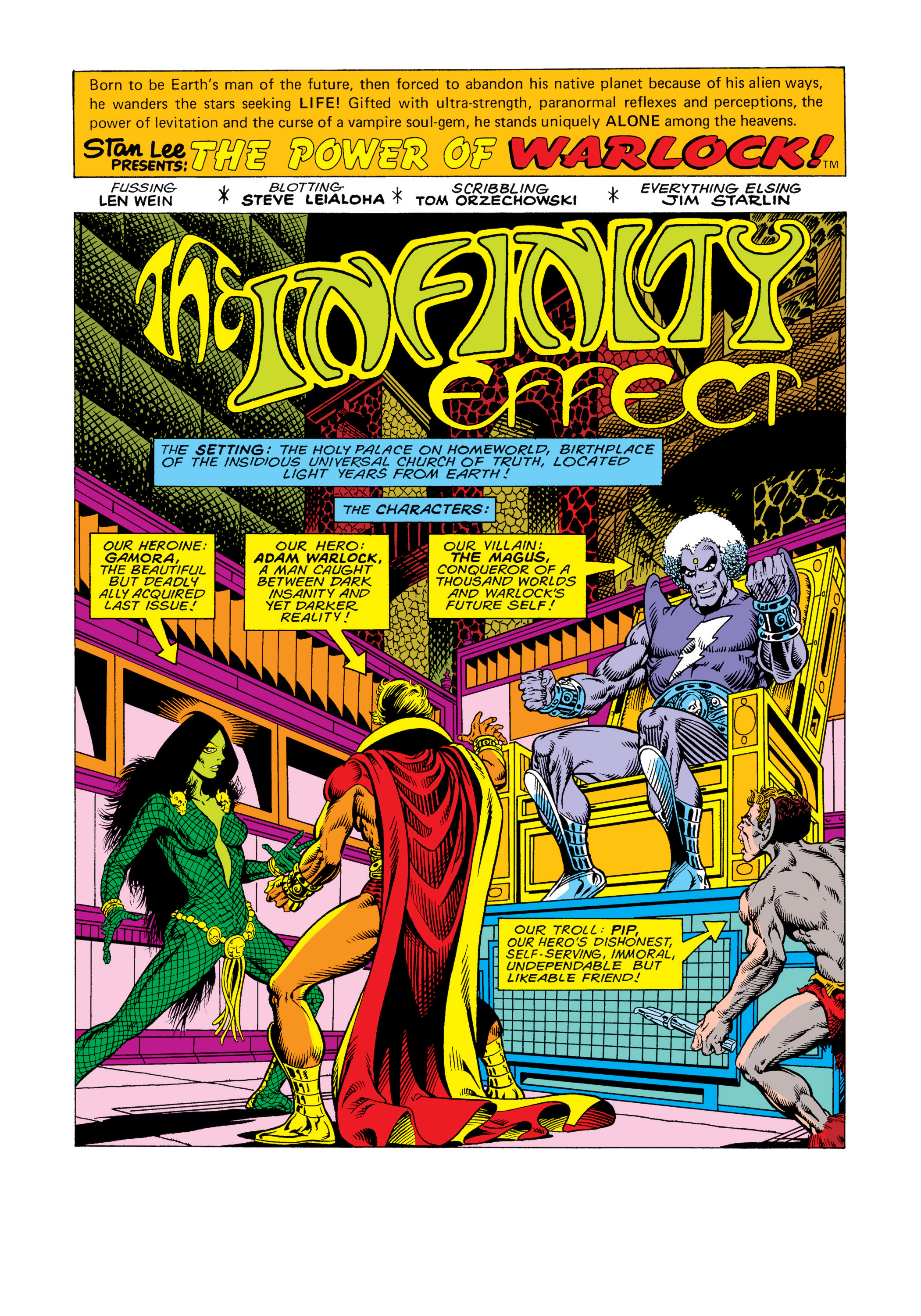 Read online Marvel Masterworks: Warlock comic -  Issue # TPB 2 (Part 1) - 87