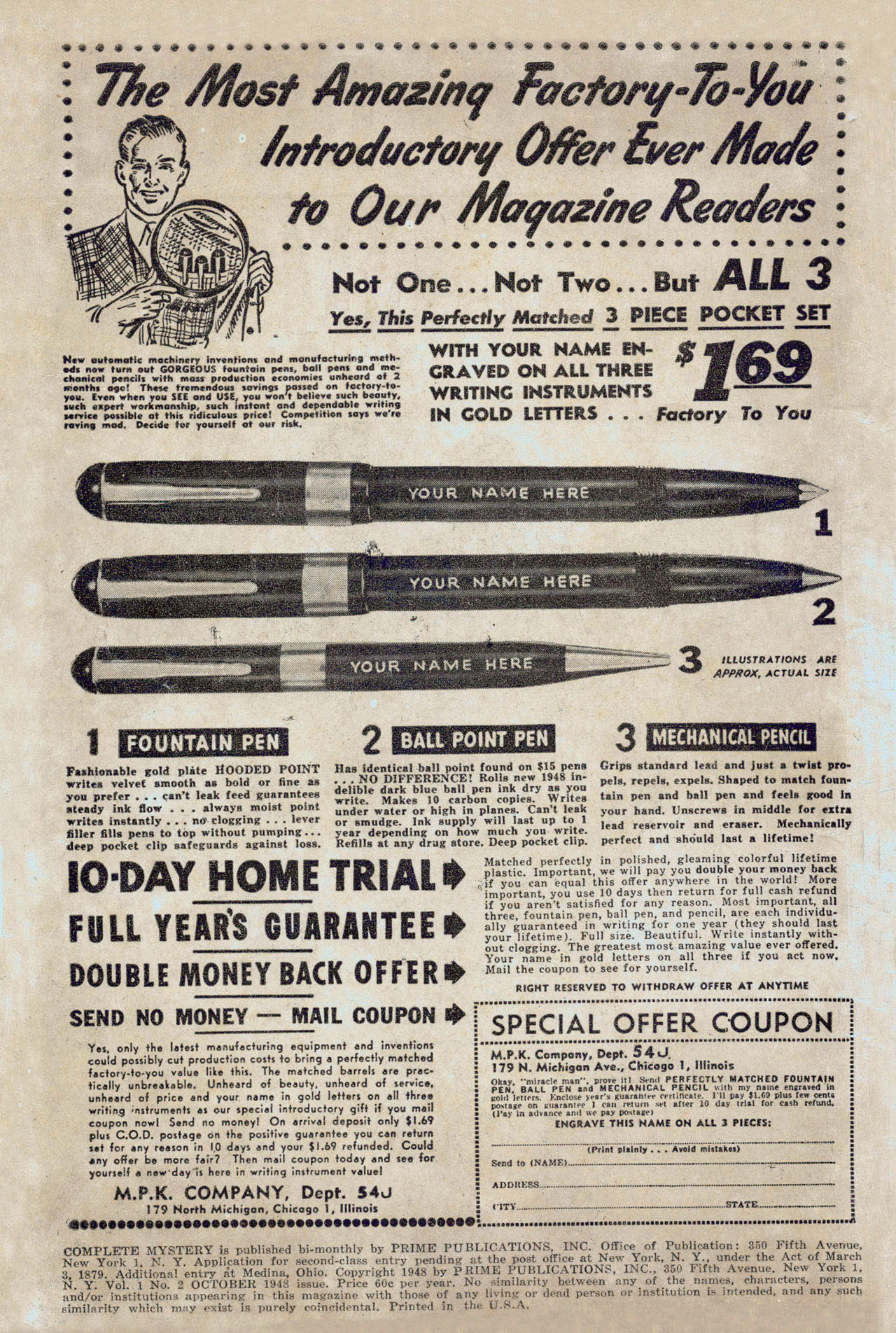 Read online Complete Mystery comic -  Issue #2 - 2