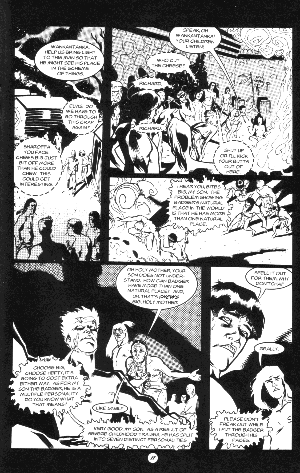 Read online The Badger (1997) comic -  Issue #2 - 19