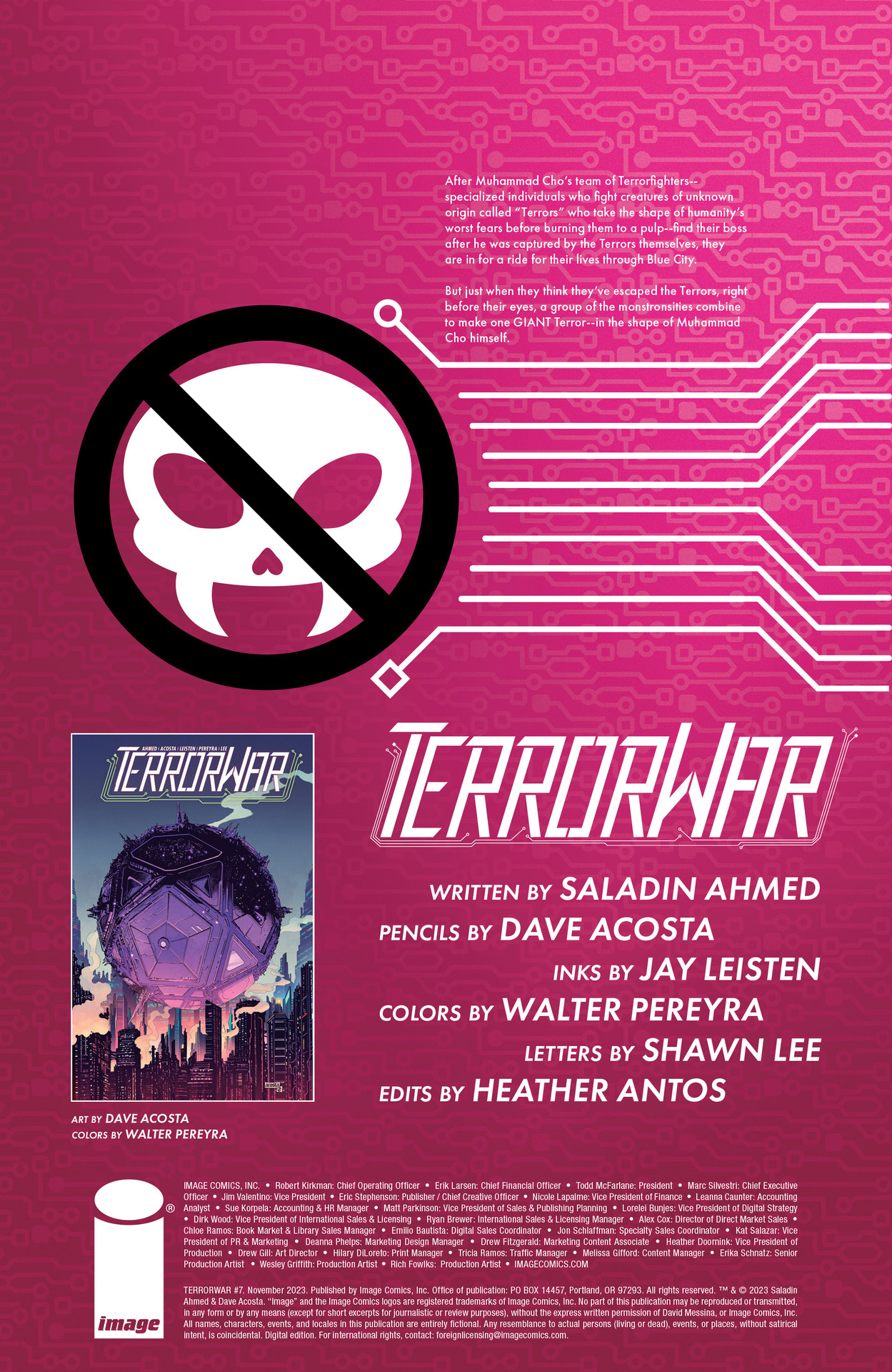 Read online Terrorwar comic -  Issue #7 - 2