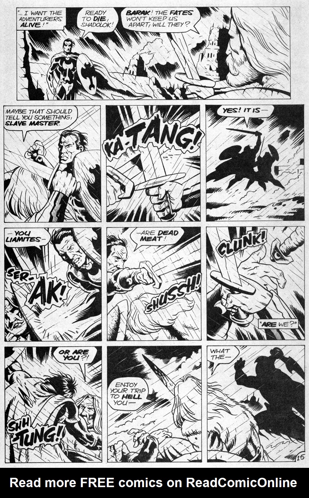 Read online Adventurers (1989) comic -  Issue #6 - 15