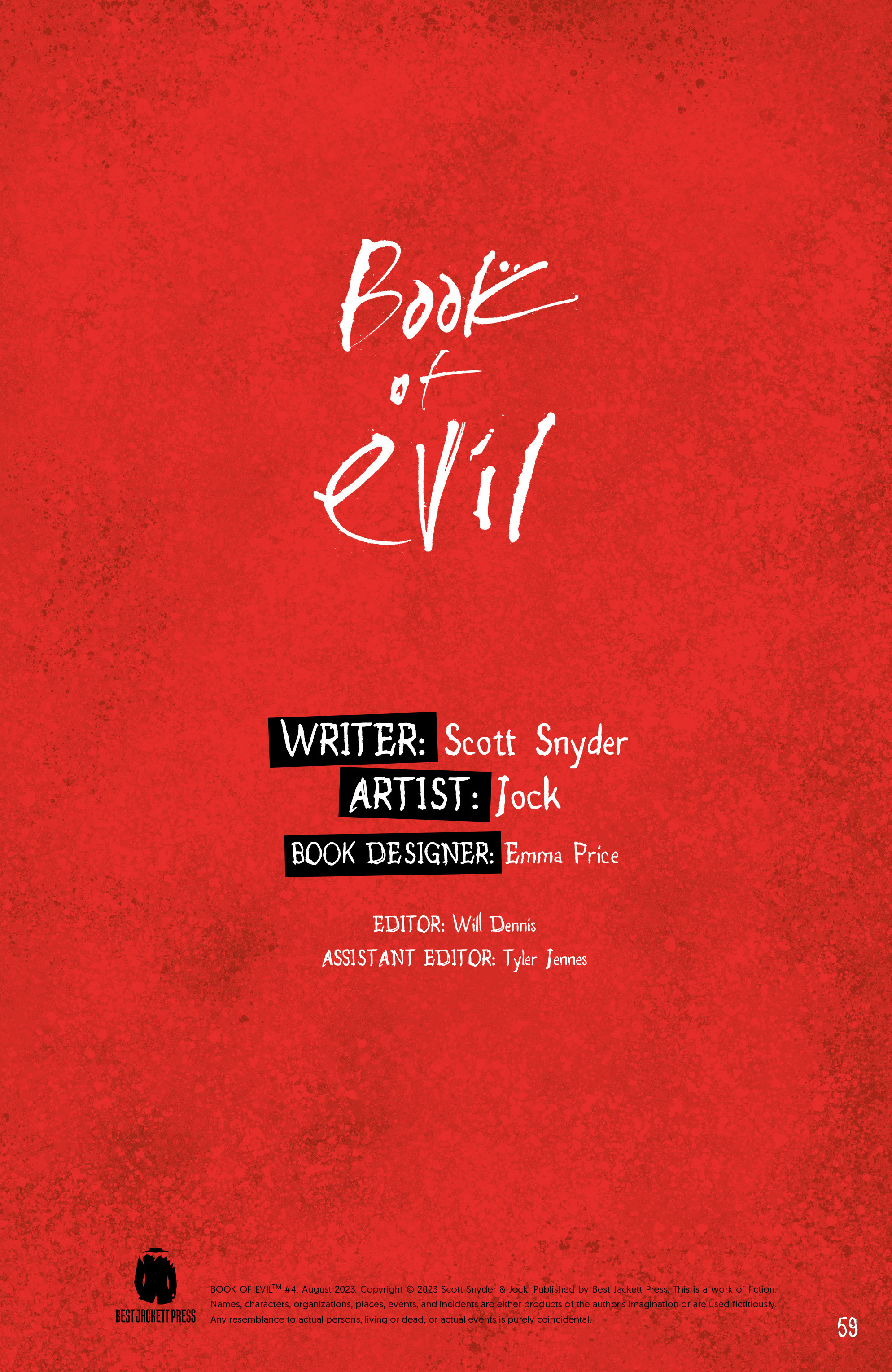 Read online Book of Evil comic -  Issue #4 - 57