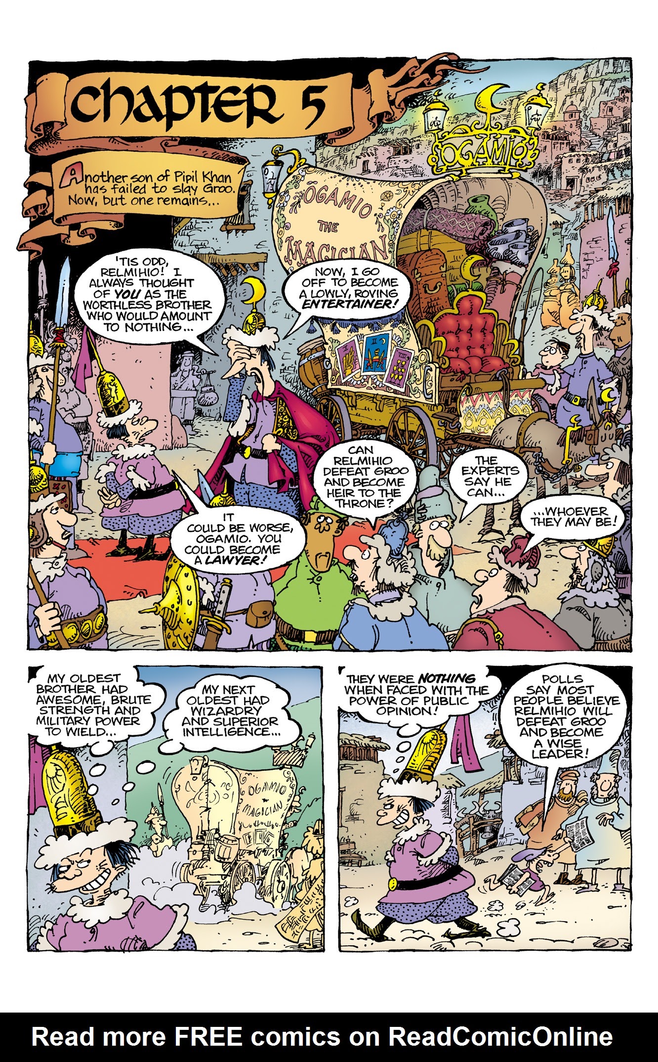 Read online Sergio Aragonés' Groo: Mightier Than the Sword comic -  Issue # _TPB - 56