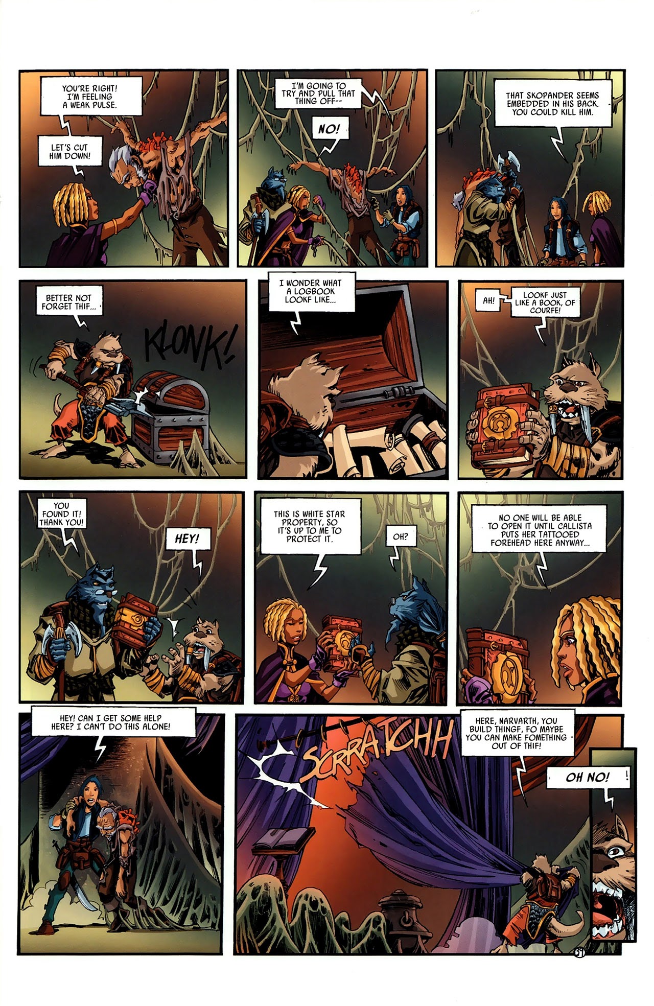 Read online Ythaq: The Forsaken World comic -  Issue #3 - 43