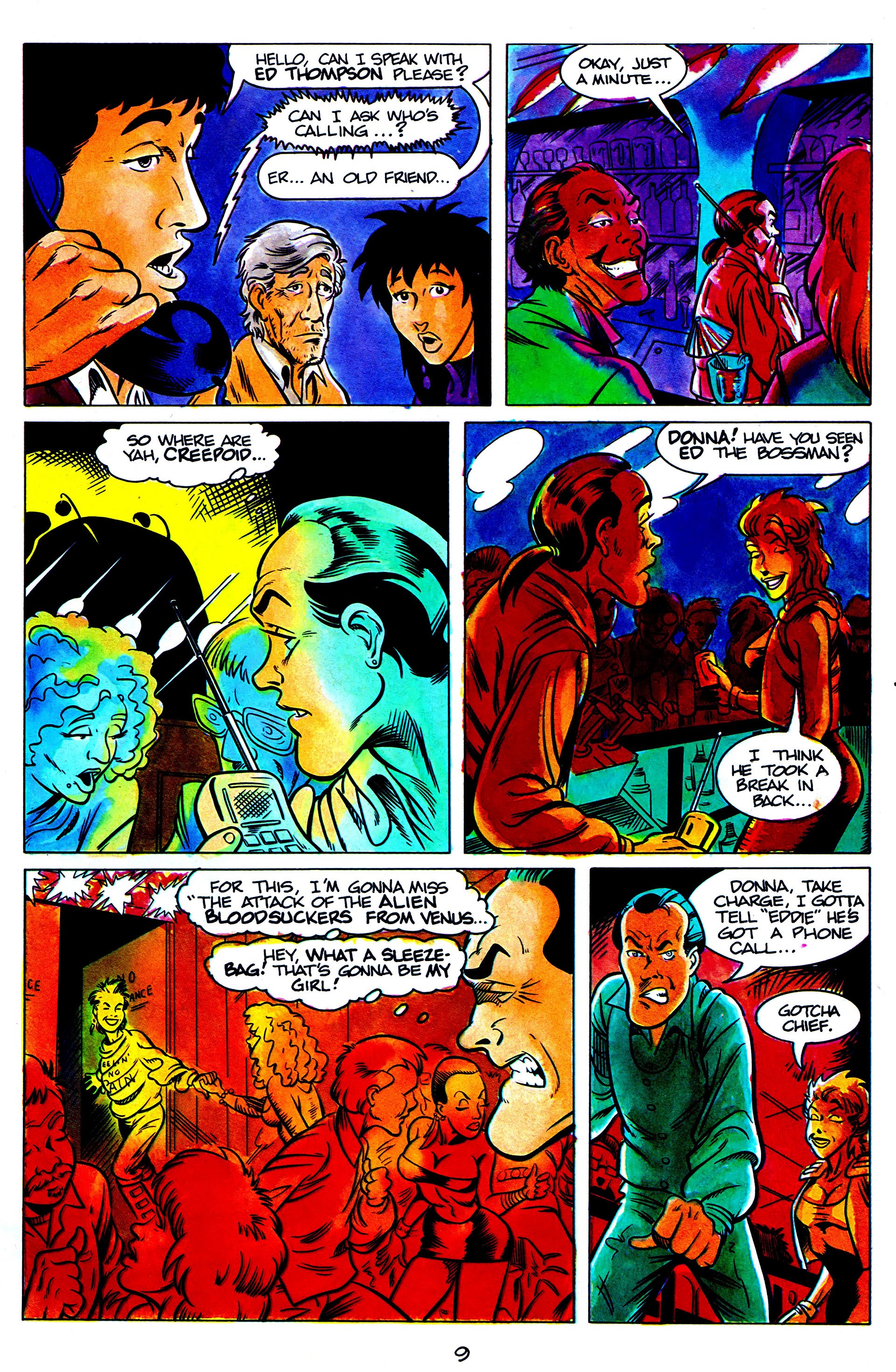Read online Fright Night (1988) comic -  Issue #9 - 11