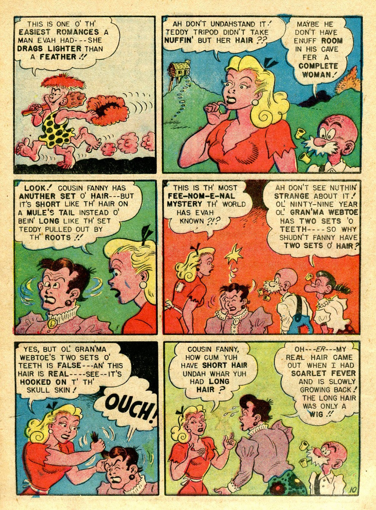 Read online Babe (1948) comic -  Issue #8 - 12