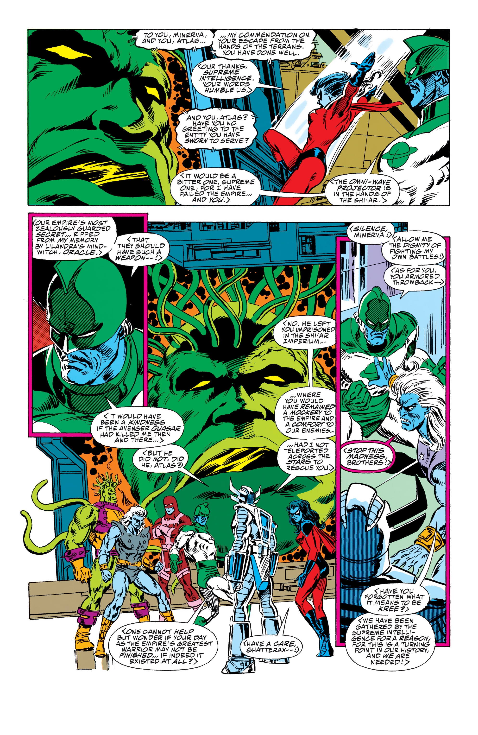 Read online Avengers Epic Collection: Operation Galactic Storm comic -  Issue # TPB (Part 3) - 52