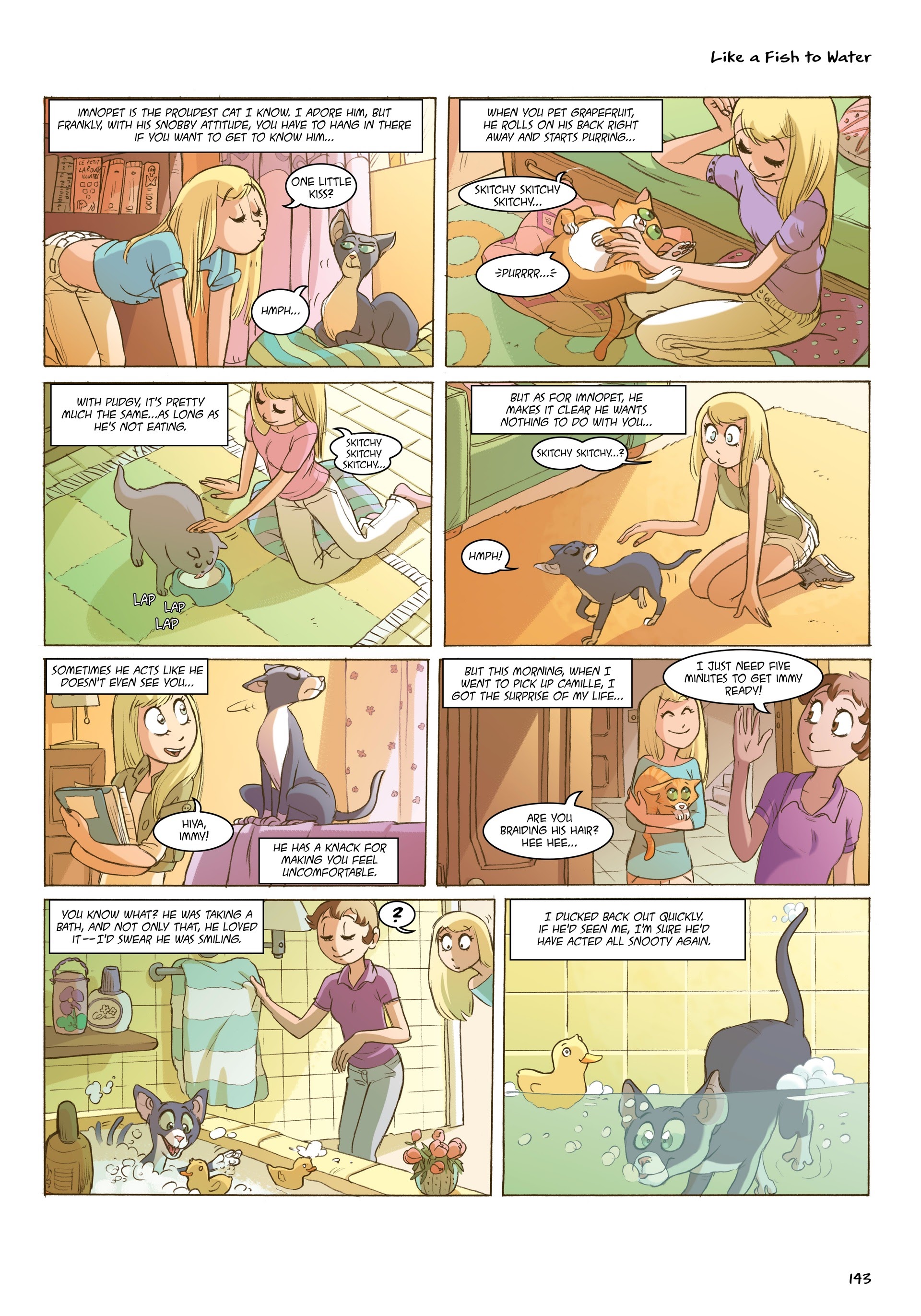 Read online Cats! Purrfect Strangers comic -  Issue # TPB (Part 2) - 44