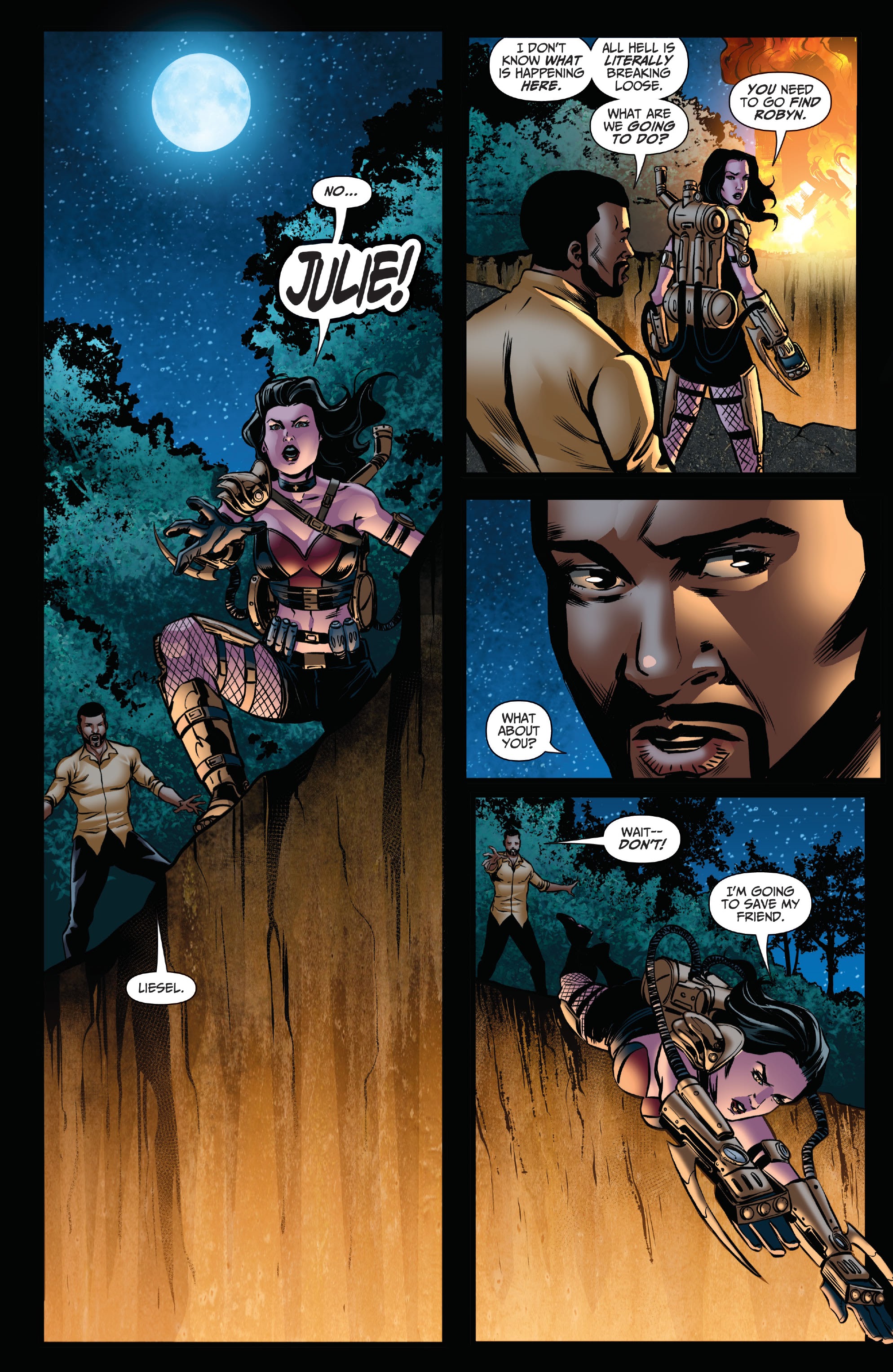 Read online Van Helsing vs The League of Monsters comic -  Issue #6 - 14