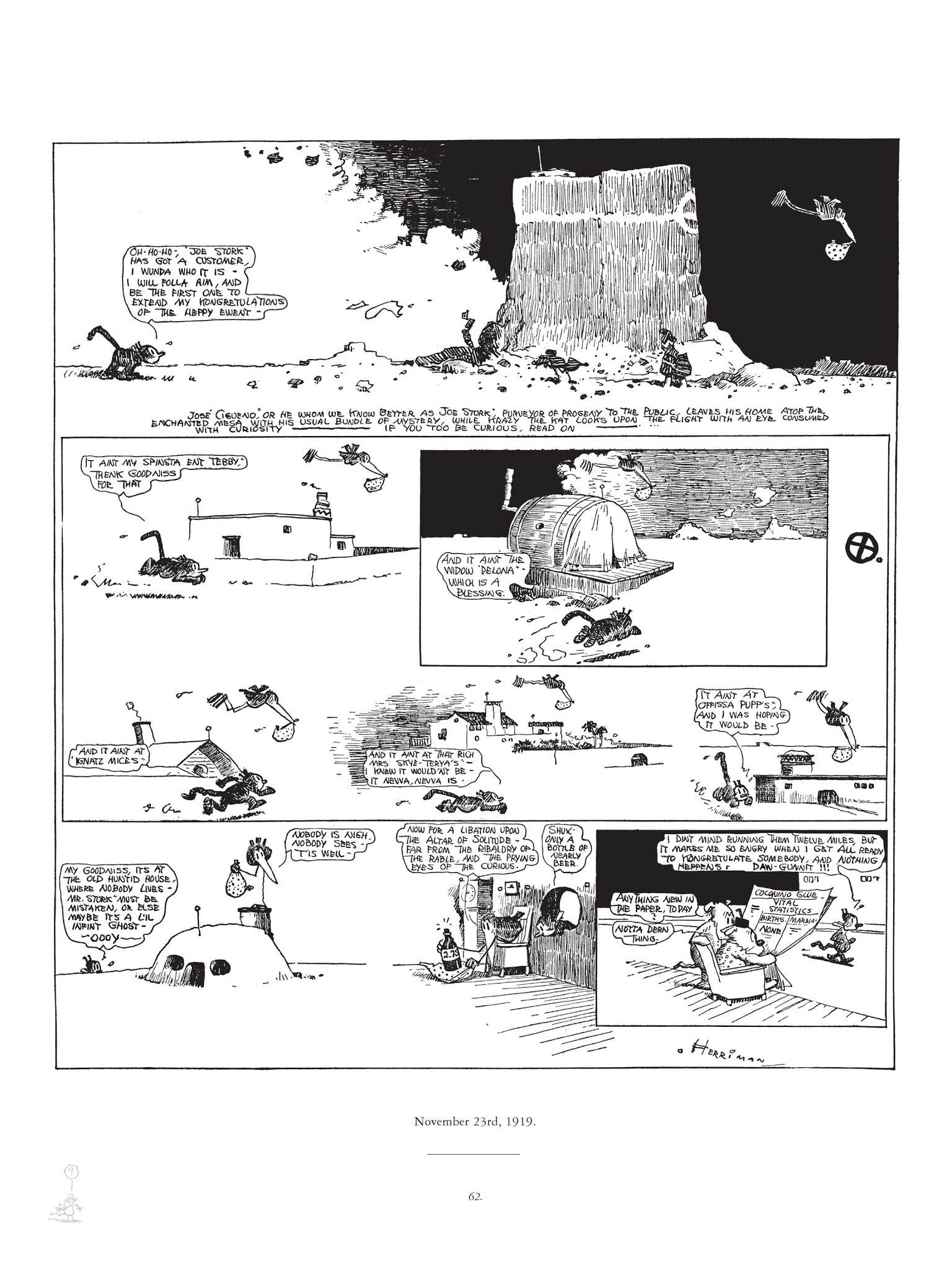 Read online Krazy & Ignatz comic -  Issue # TPB 2 - 62