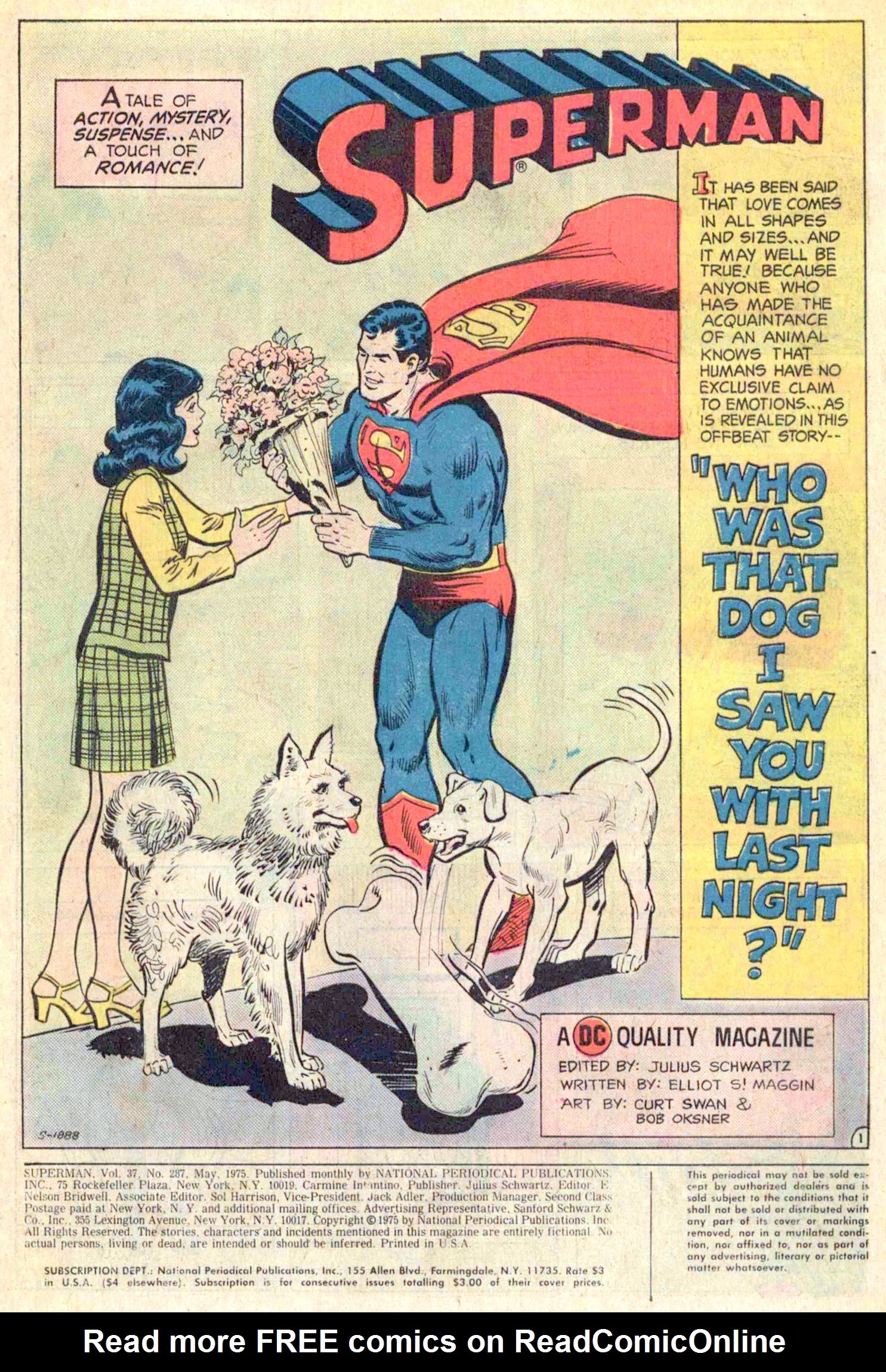 Read online Superman (1939) comic -  Issue #287 - 3