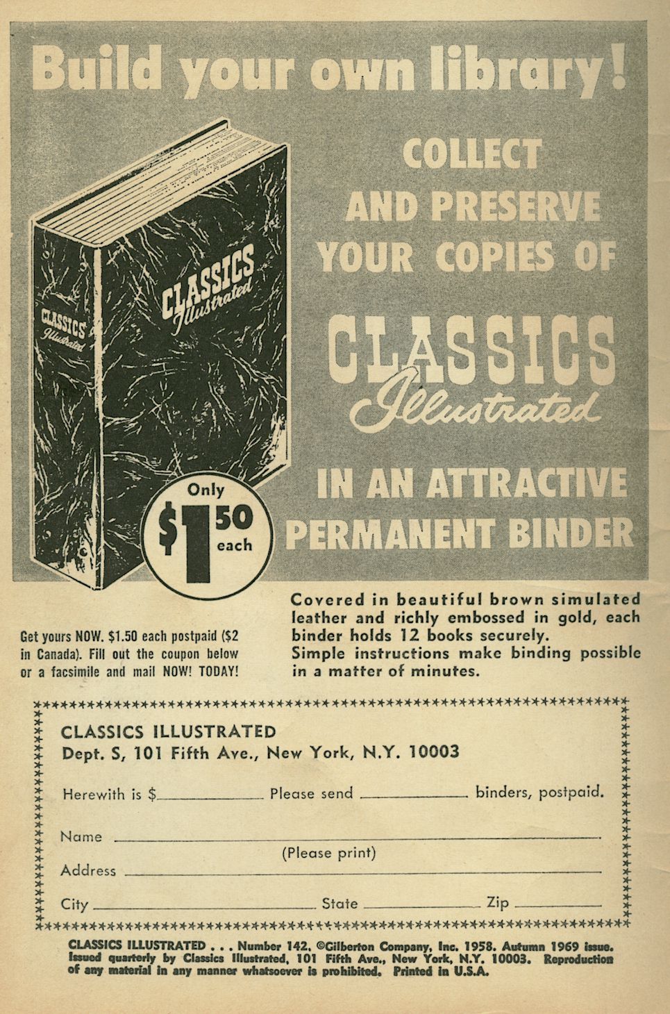 Read online Classics Illustrated comic -  Issue #142 - 50
