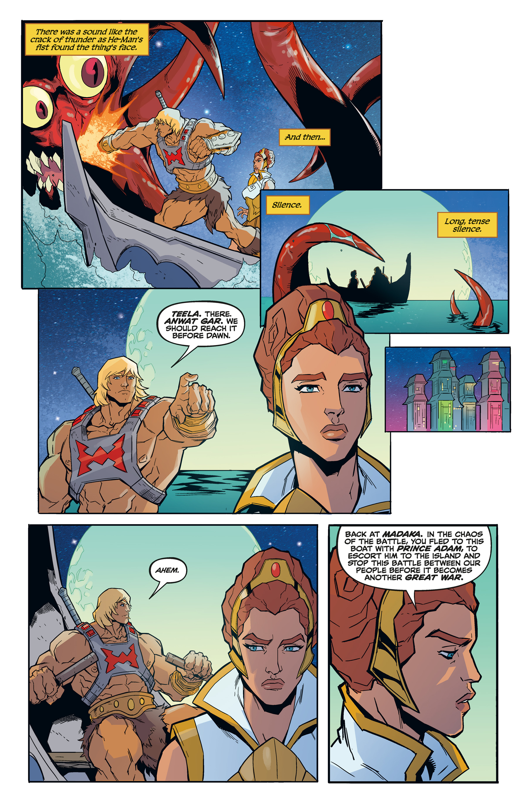 Read online Masters of the Universe: Forge of Destiny comic -  Issue #3 - 4