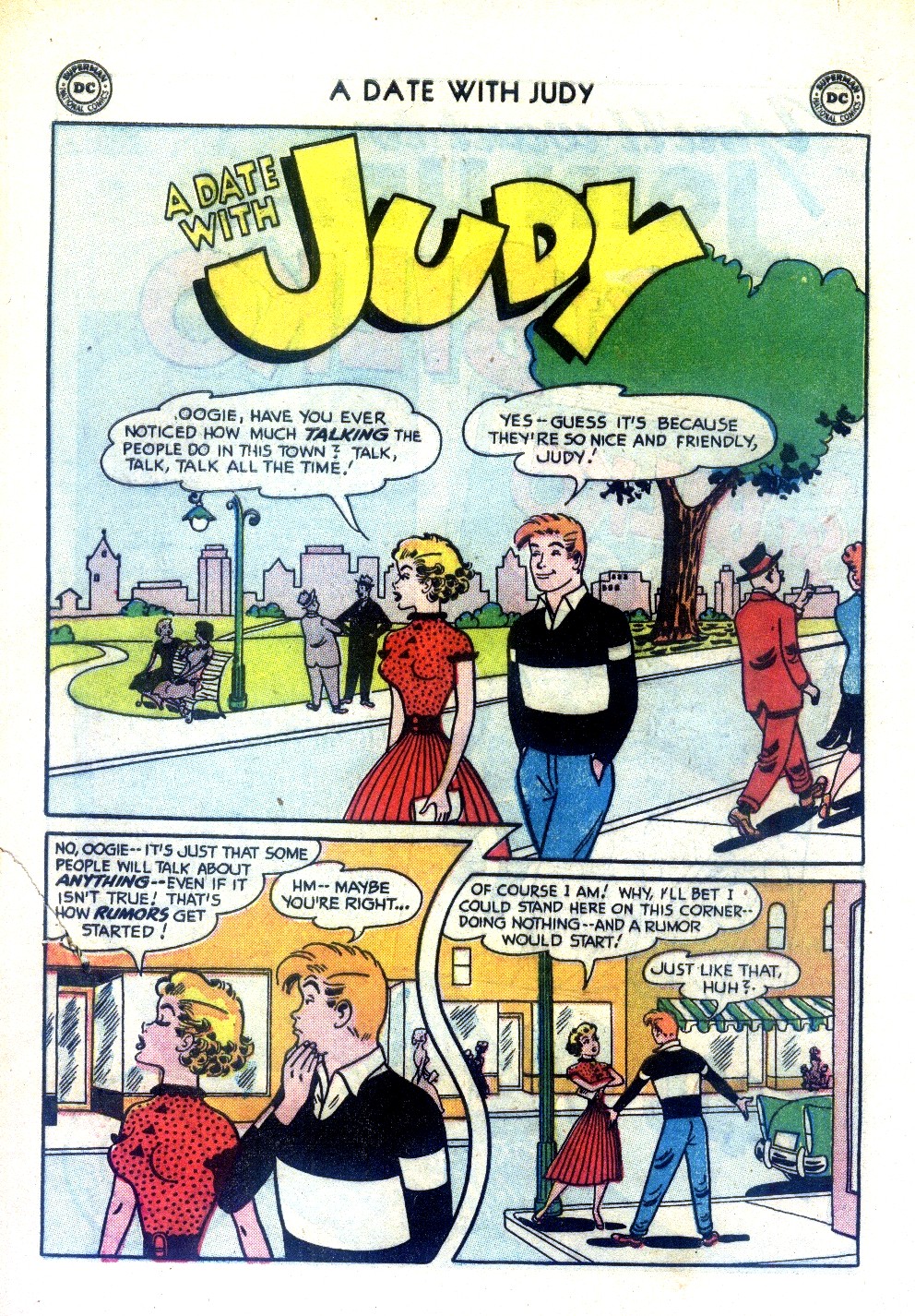 Read online A Date with Judy comic -  Issue #59 - 10