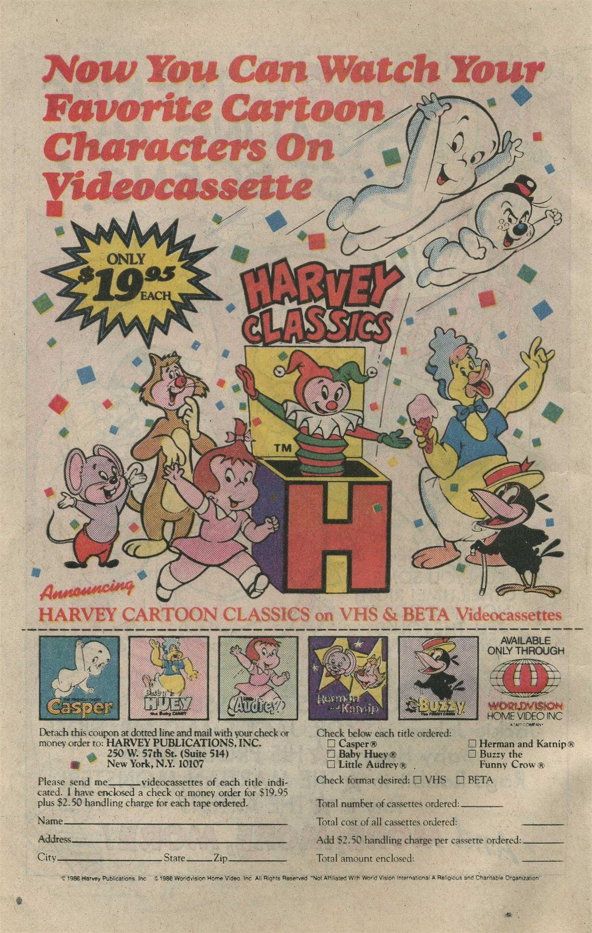 Read online Harvey Hits Comics comic -  Issue #6 - 4