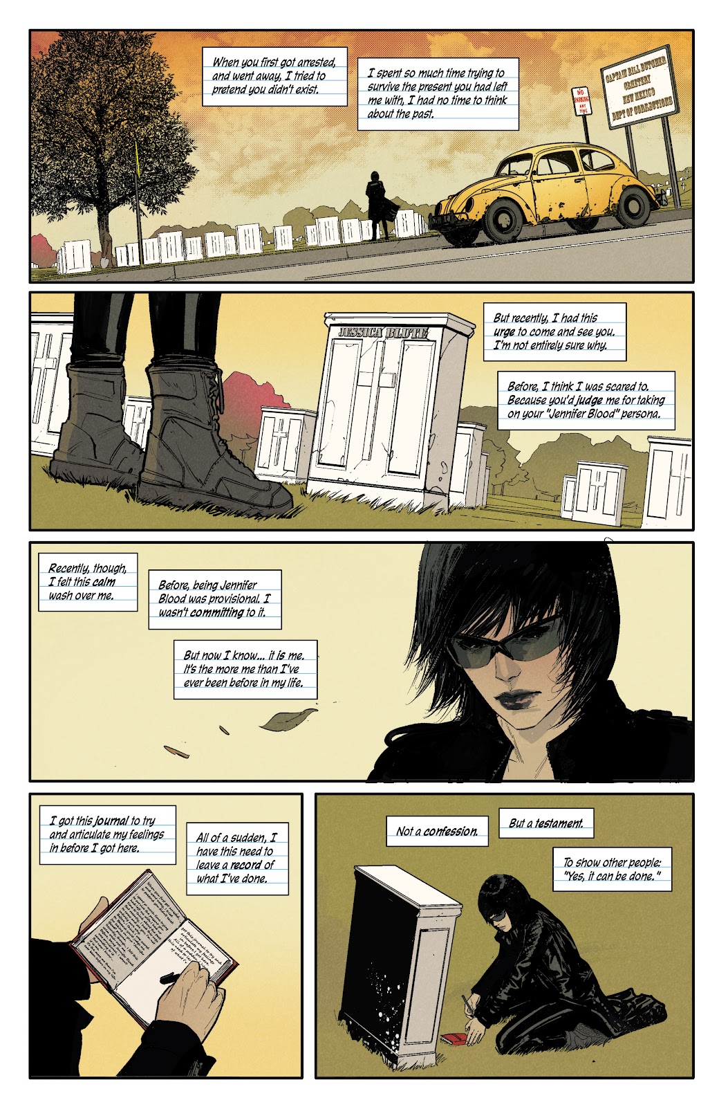 Jennifer Blood: Battle Diary issue 1 - Page 6