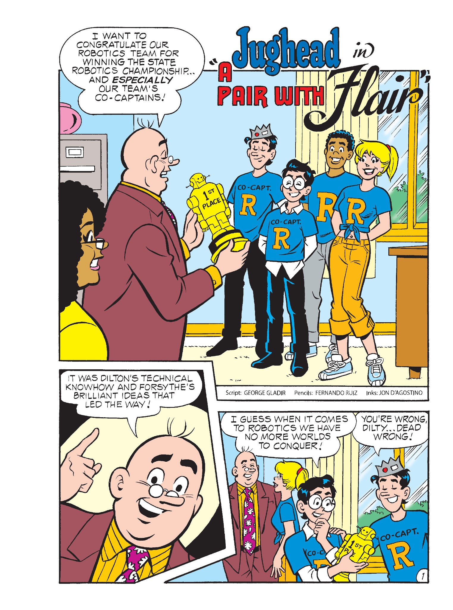 Read online Archie's Funhouse Double Digest comic -  Issue #24 - 93