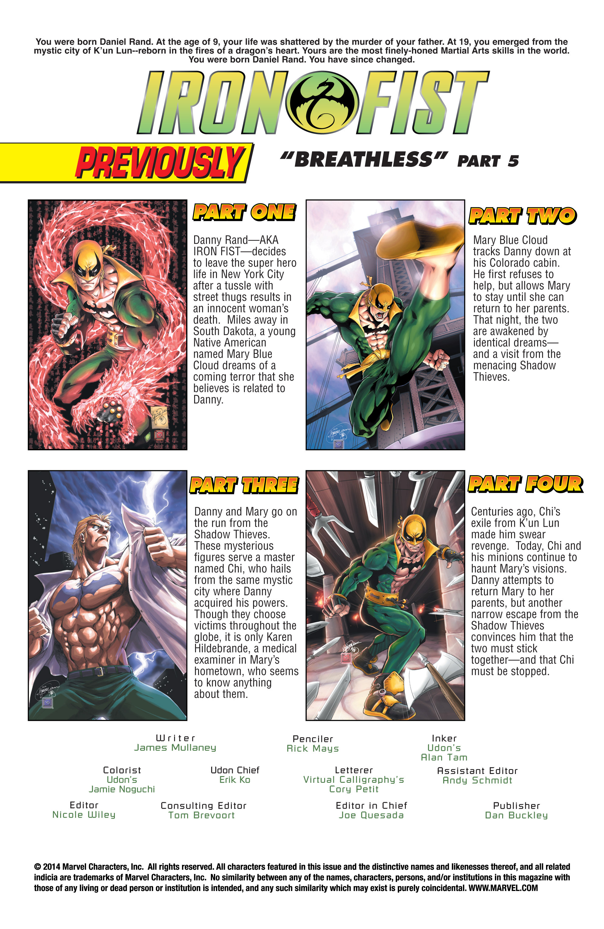 Read online Iron Fist (2004) comic -  Issue #5 - 2