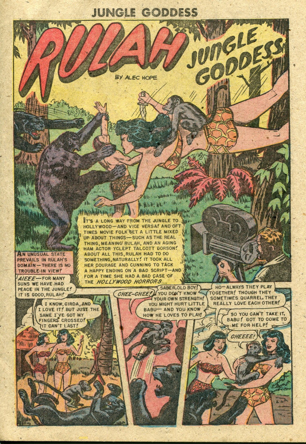 Read online Rulah - Jungle Goddess comic -  Issue #25 - 11