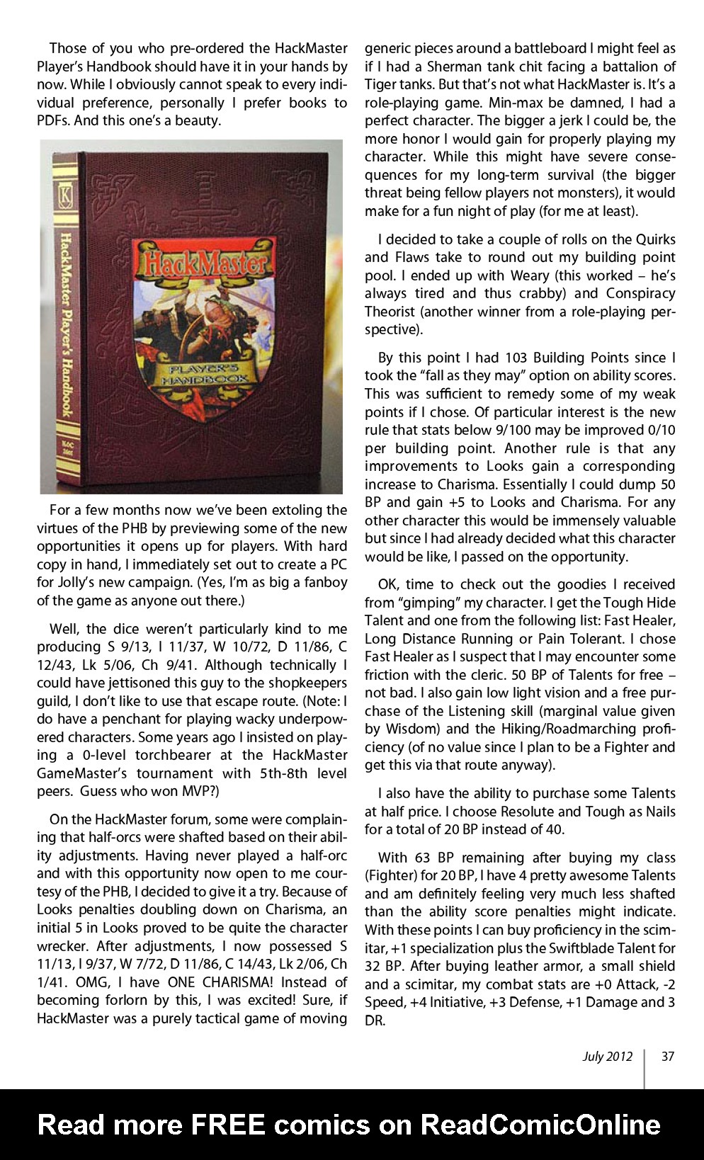 Read online Knights of the Dinner Table comic -  Issue #189 - 39