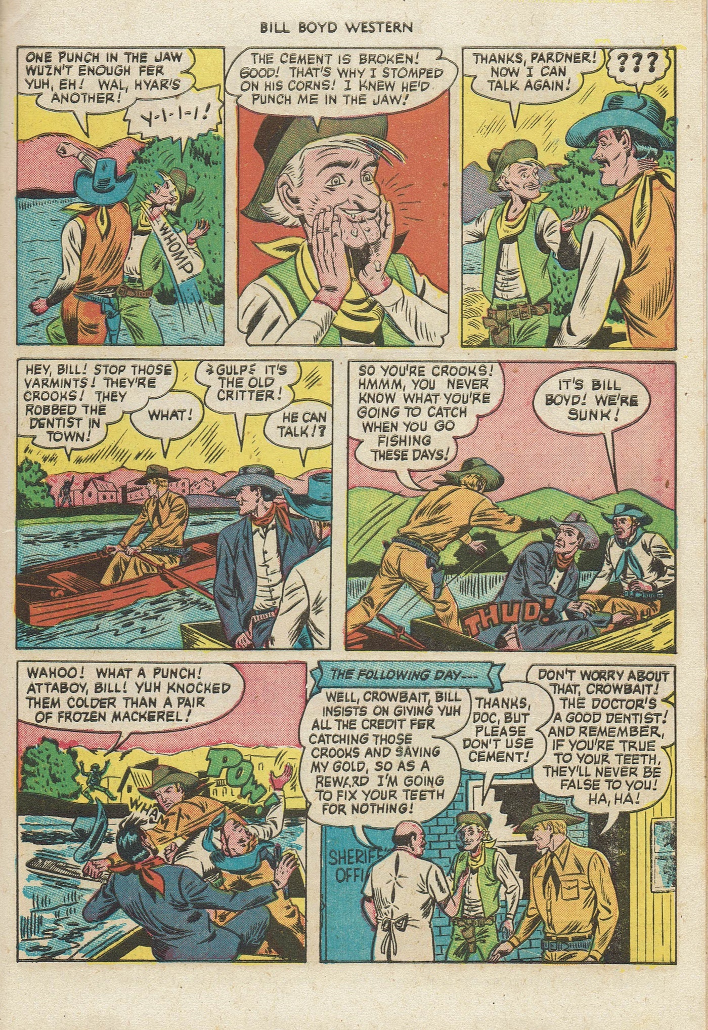 Read online Bill Boyd Western comic -  Issue #13 - 33