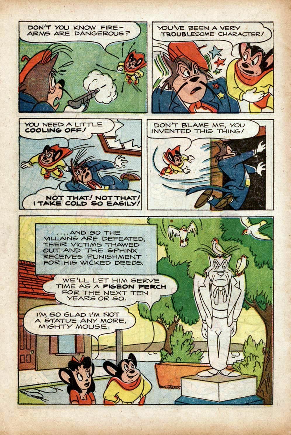 Read online Paul Terry's Mighty Mouse Comics comic -  Issue #48 - 19