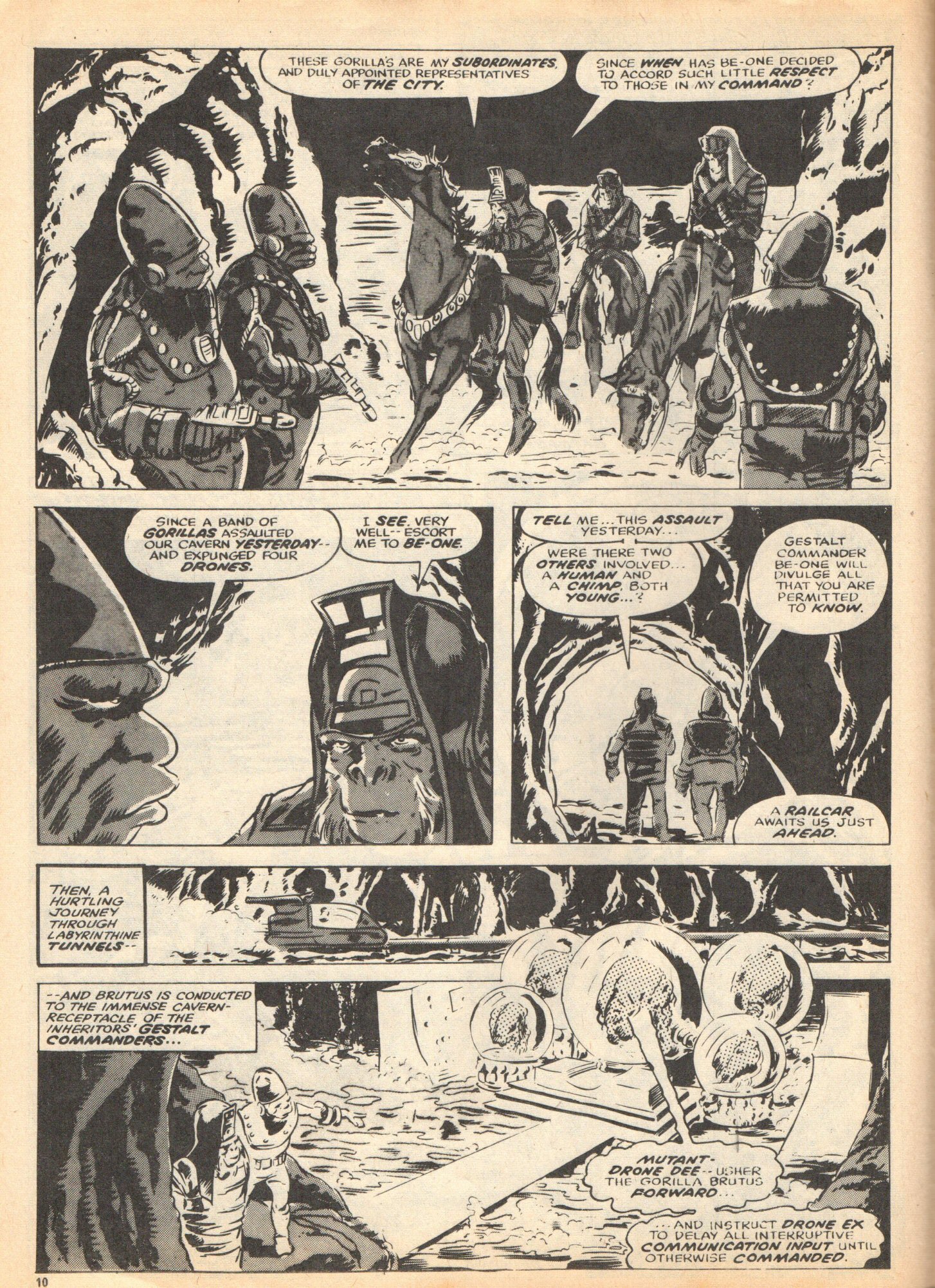 Read online Planet of the Apes (1974) comic -  Issue #18 - 10
