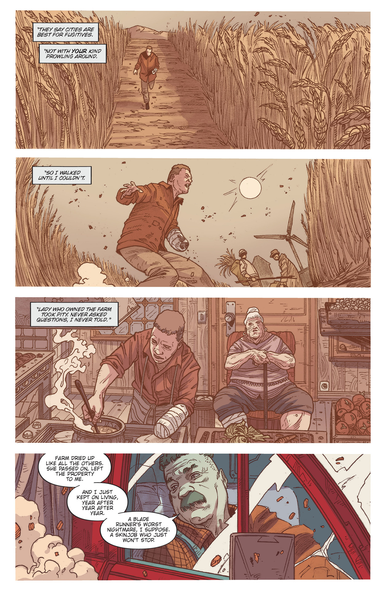 Read online Blade Runner 2039 comic -  Issue #7 - 21