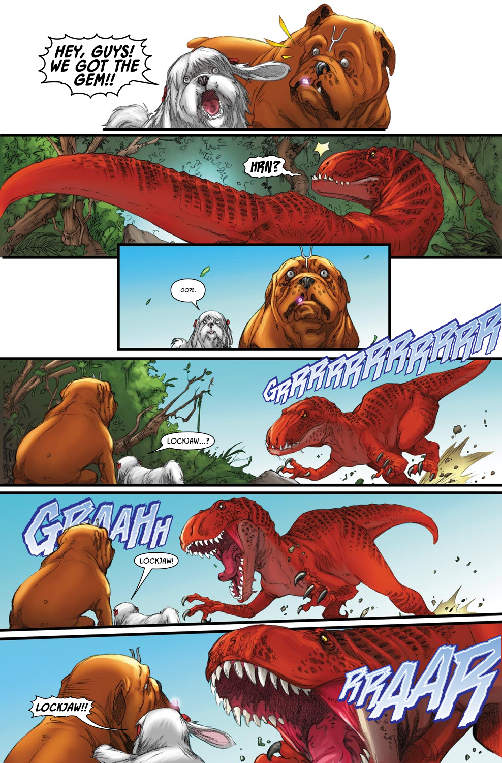 Read online Lockjaw and the Pet Avengers comic -  Issue #2 - 17