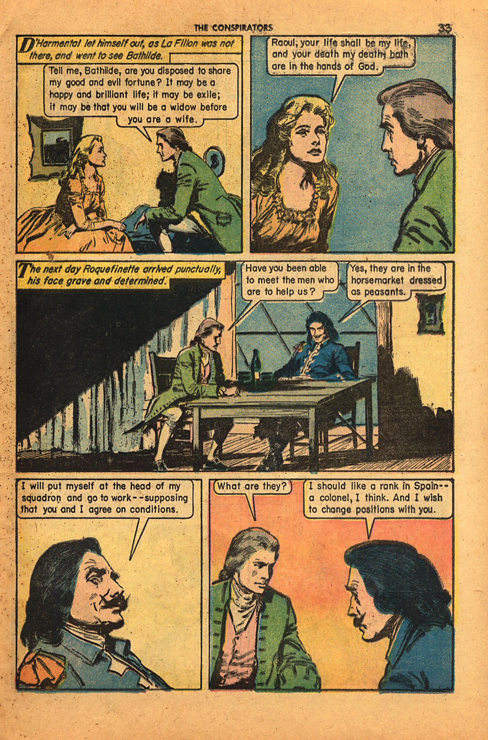 Read online Classics Illustrated comic -  Issue #158 - 35