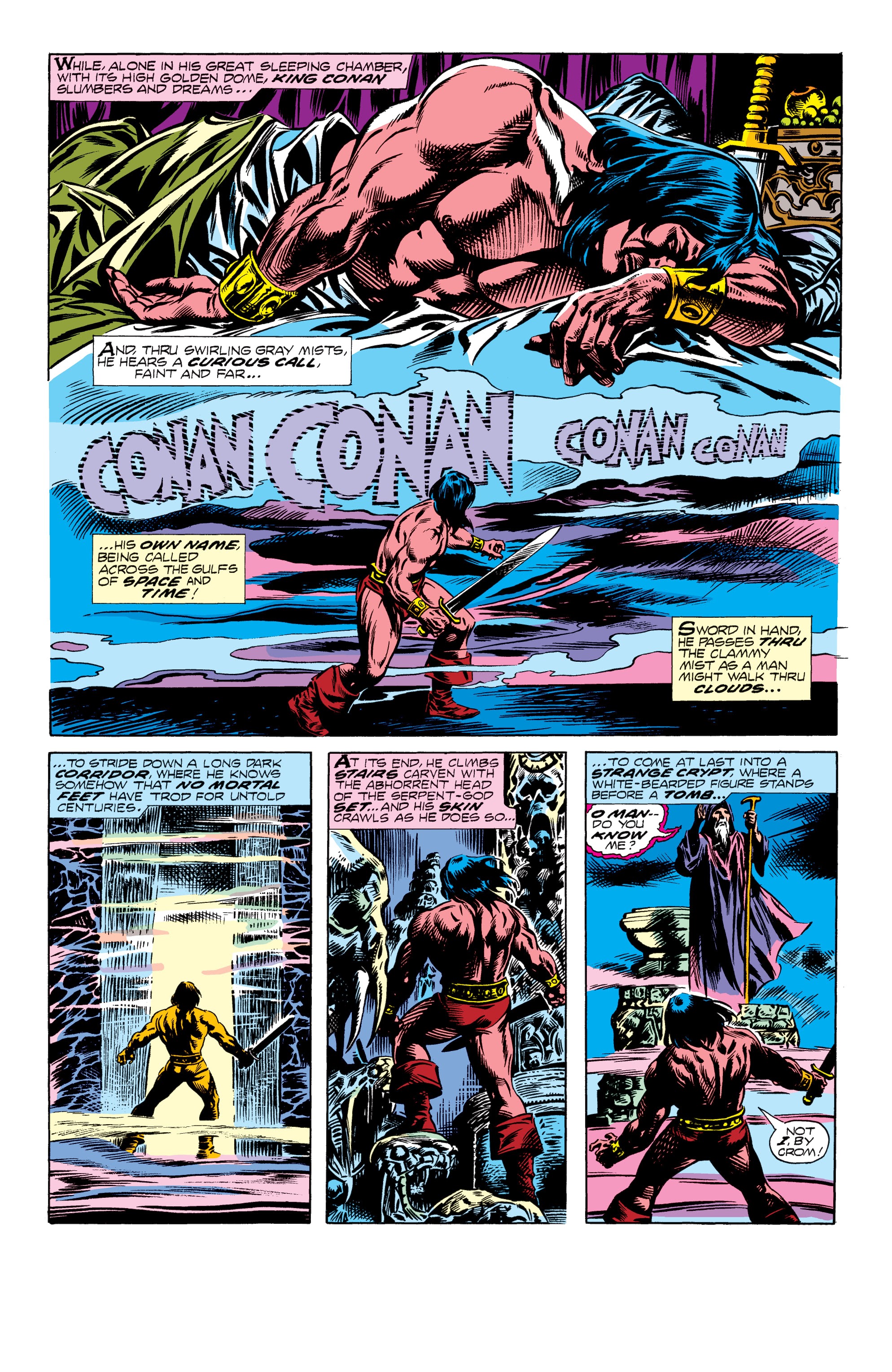 Read online Conan the Barbarian Epic Collection: The Original Marvel Years - Of Once and Future Kings comic -  Issue # TPB (Part 3) - 41
