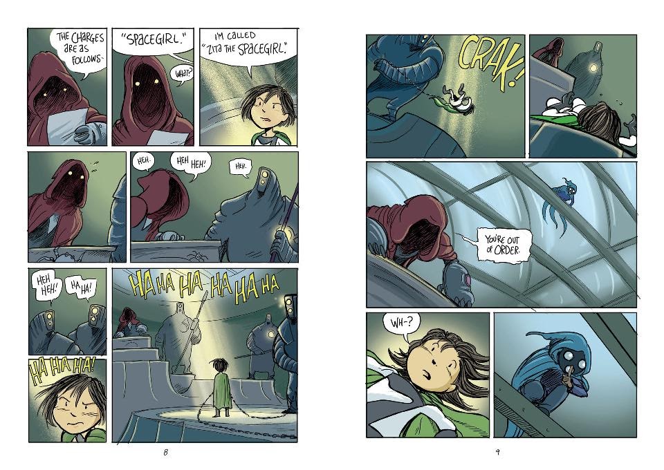 Read online The Return of Zita the Spacegirl comic -  Issue # TPB - 8