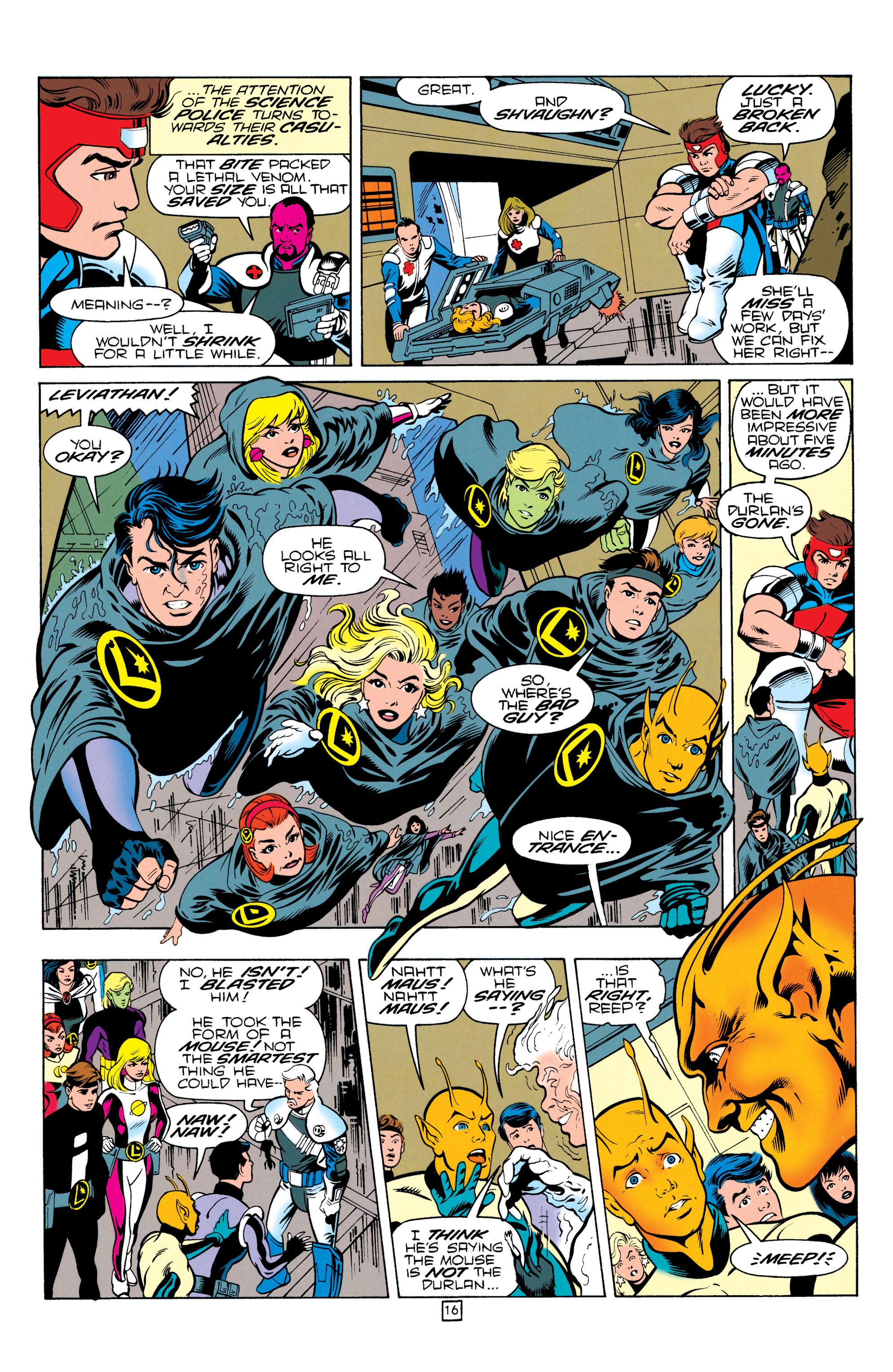 Read online Legionnaires comic -  Issue #25 - 17