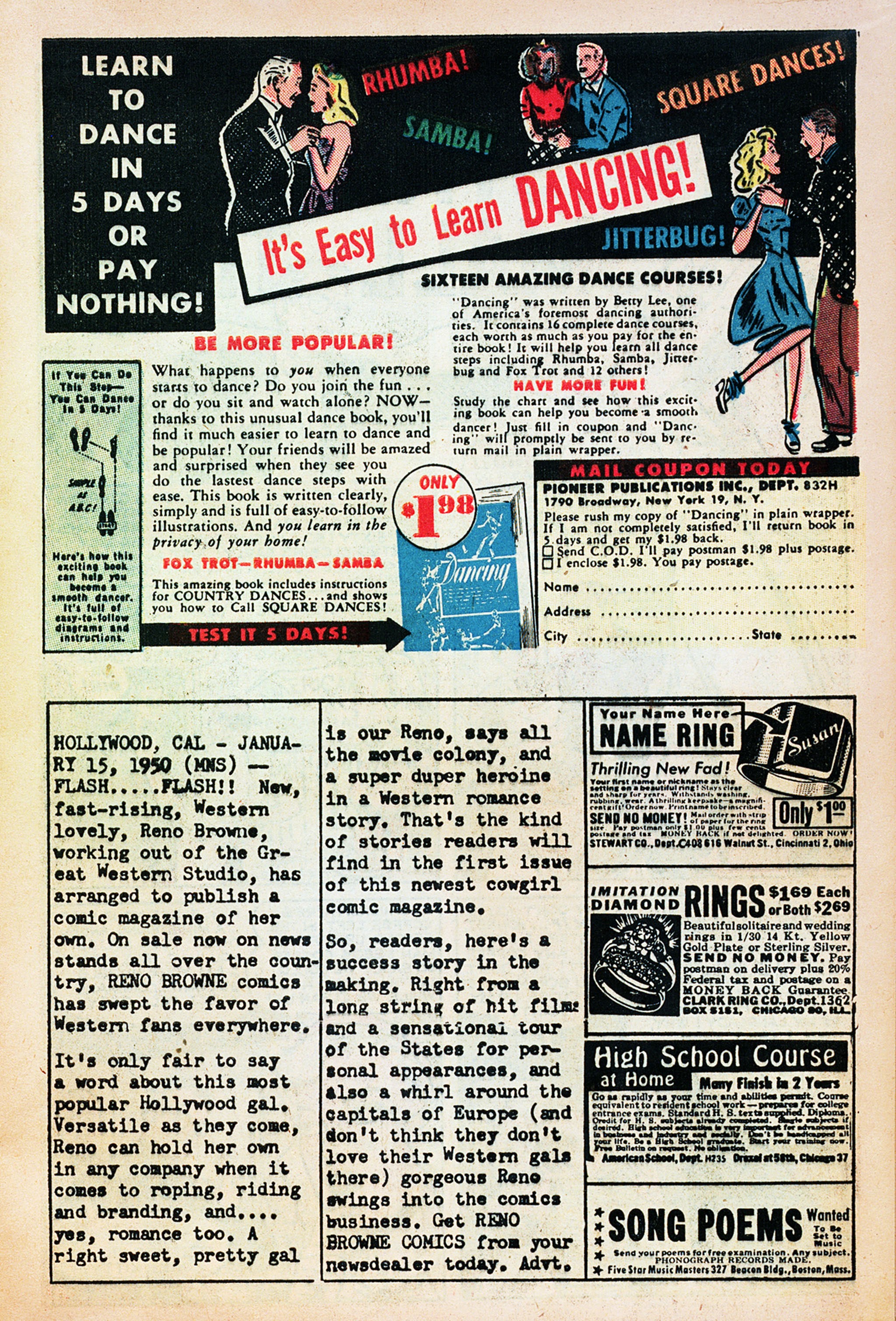 Read online Girl Comics (1949) comic -  Issue #4 - 13