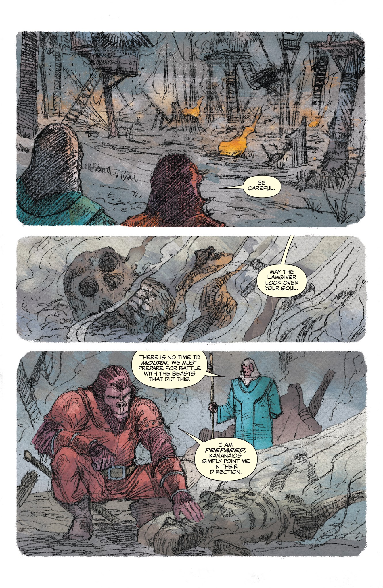 Read online Planet of the Apes: Ursus comic -  Issue #3 - 17