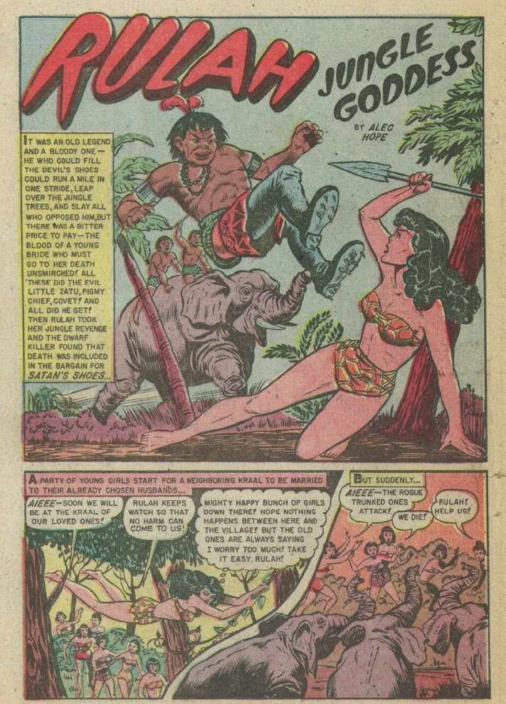 Read online Rulah - Jungle Goddess comic -  Issue #24 - 13