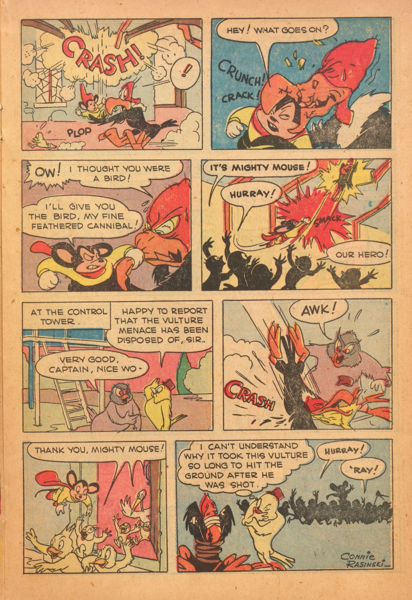 Read online Paul Terry's Mighty Mouse Comics comic -  Issue #16 - 17