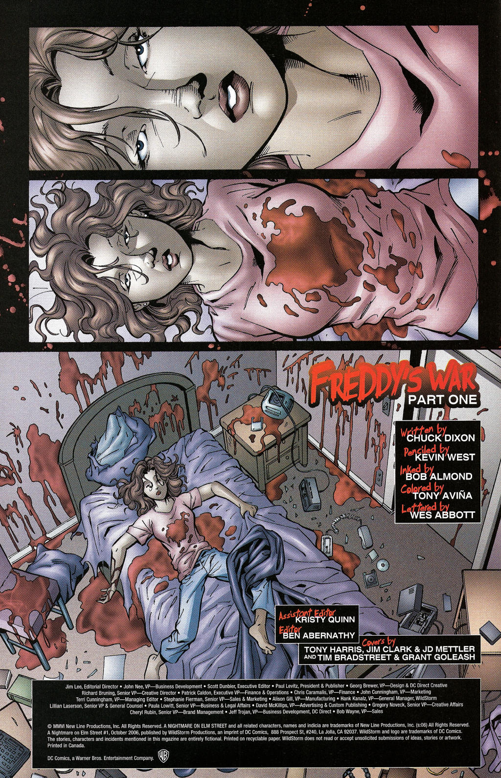 Read online A Nightmare On Elm Street comic -  Issue #1 - 5