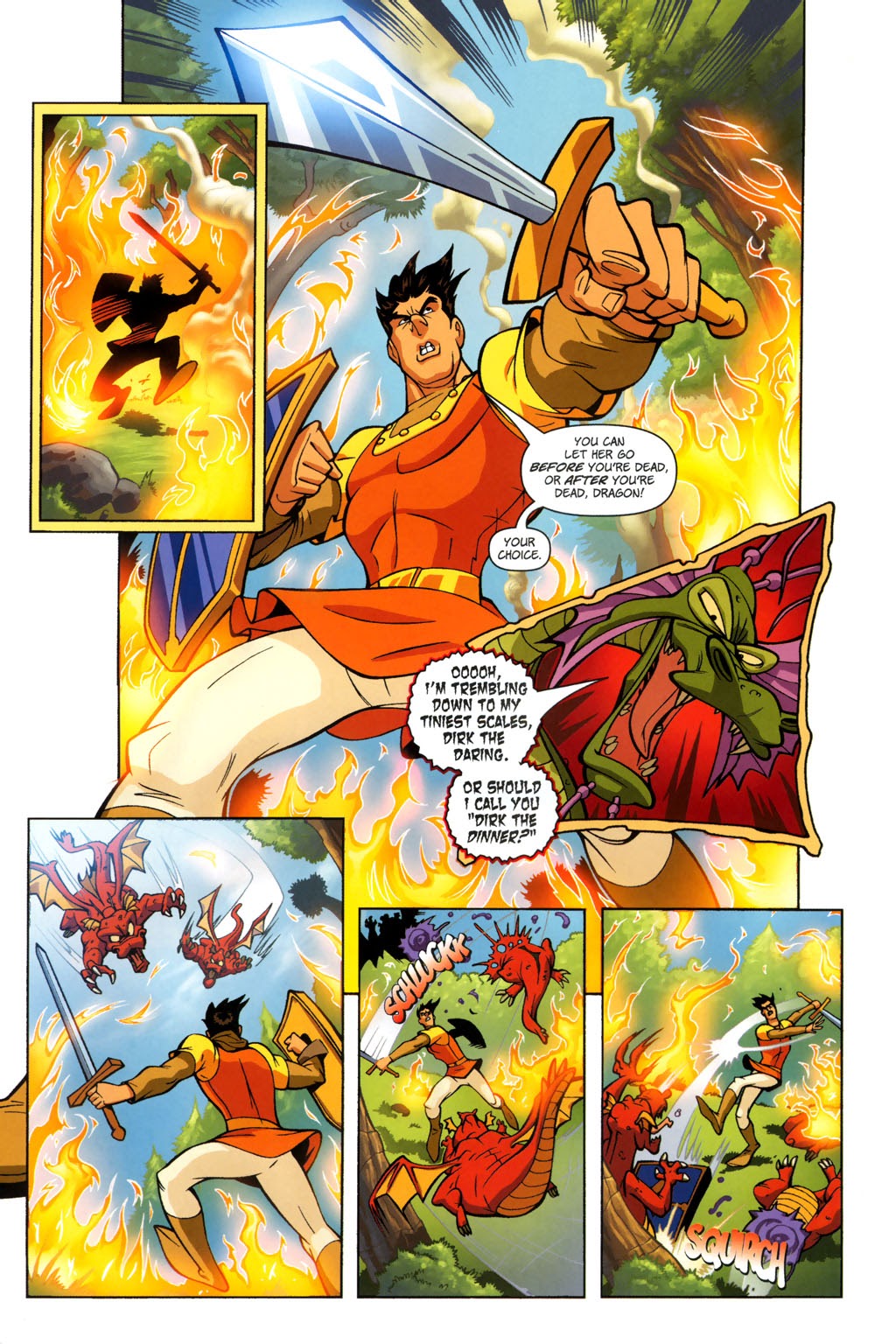 Read online Dragon's Lair (2006) comic -  Issue #1 - 12