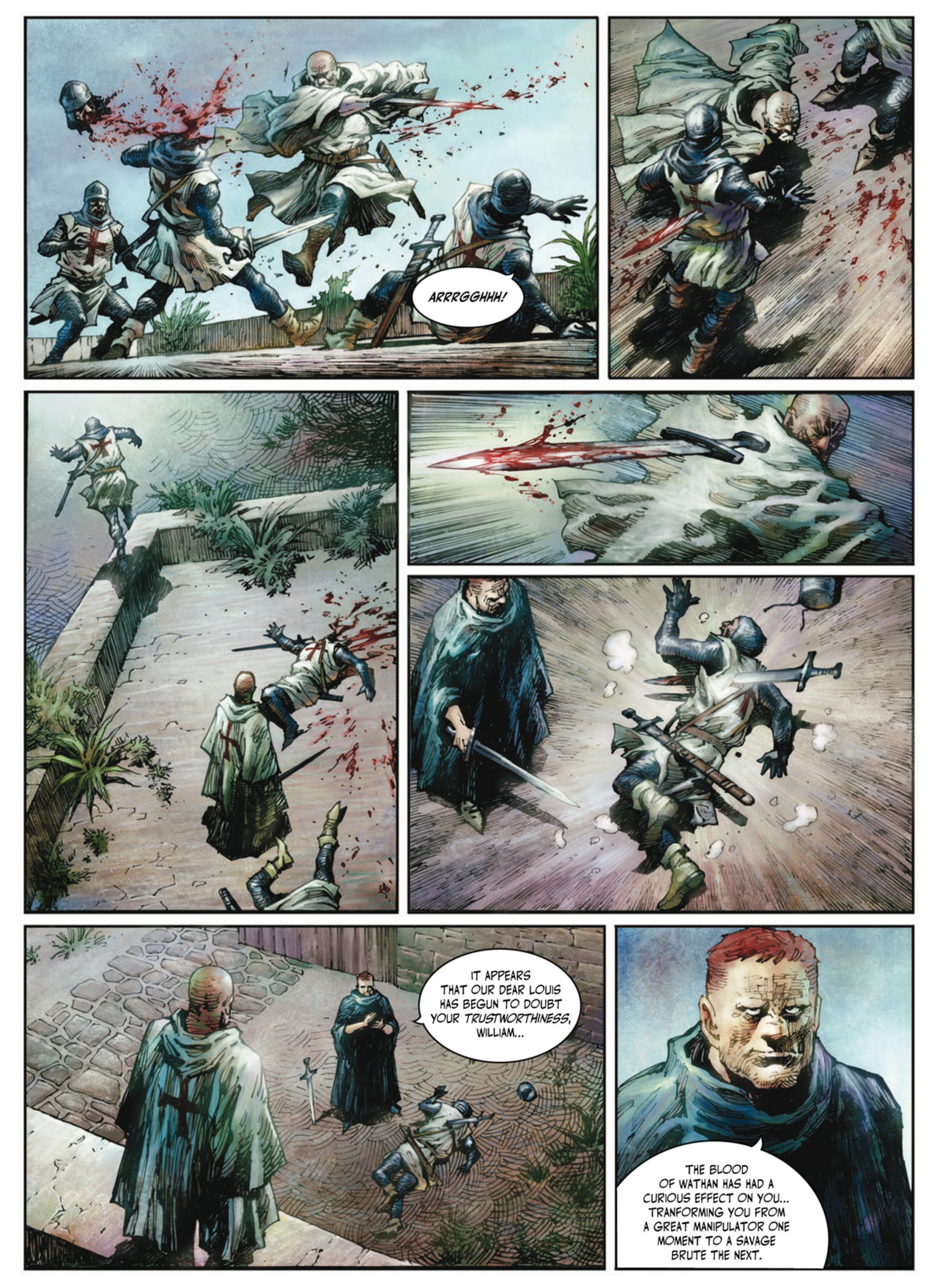 Read online Crusades comic -  Issue #3 - 23