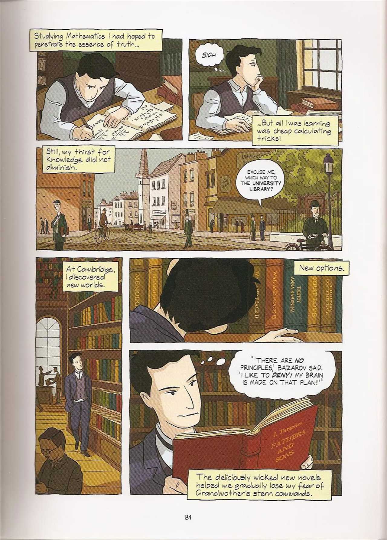 Read online Logicomix comic -  Issue # TPB - 75