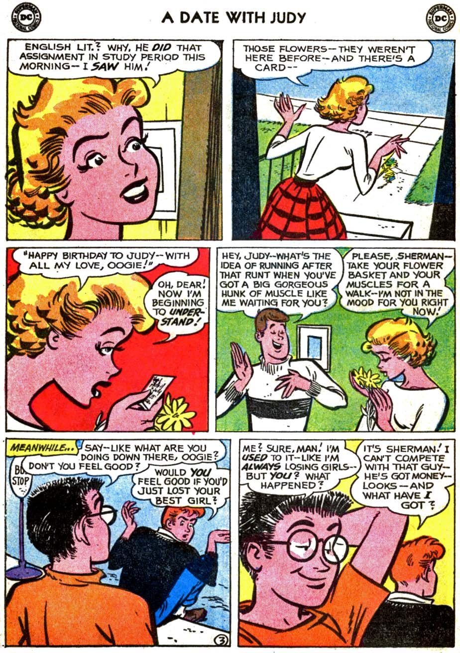 Read online A Date with Judy comic -  Issue #76 - 30