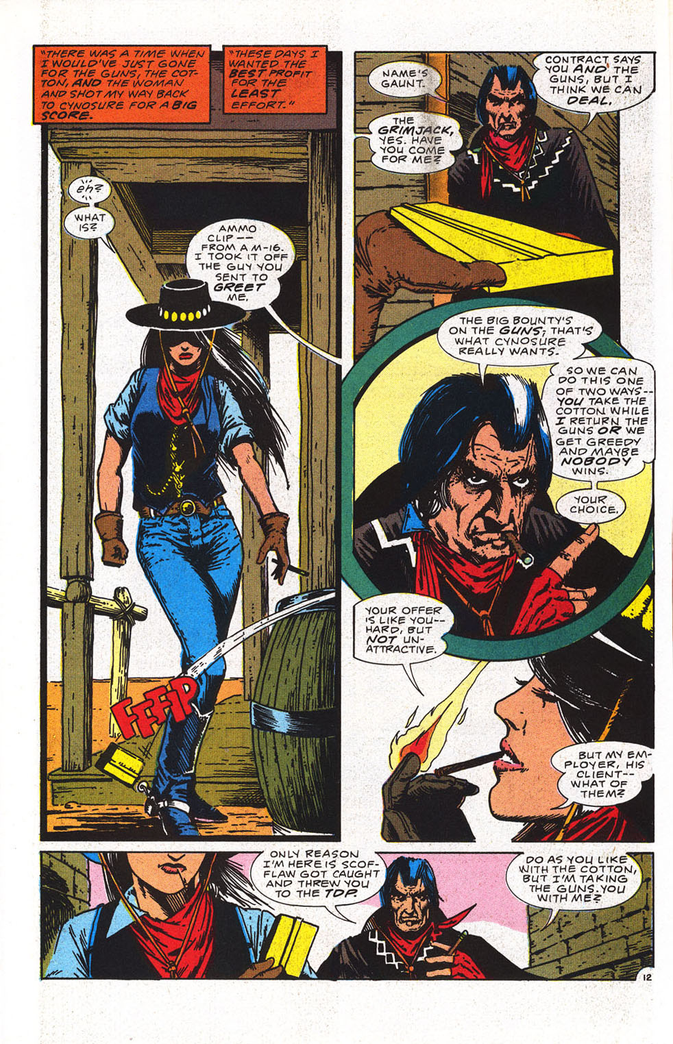 Read online Grimjack comic -  Issue #10 - 16