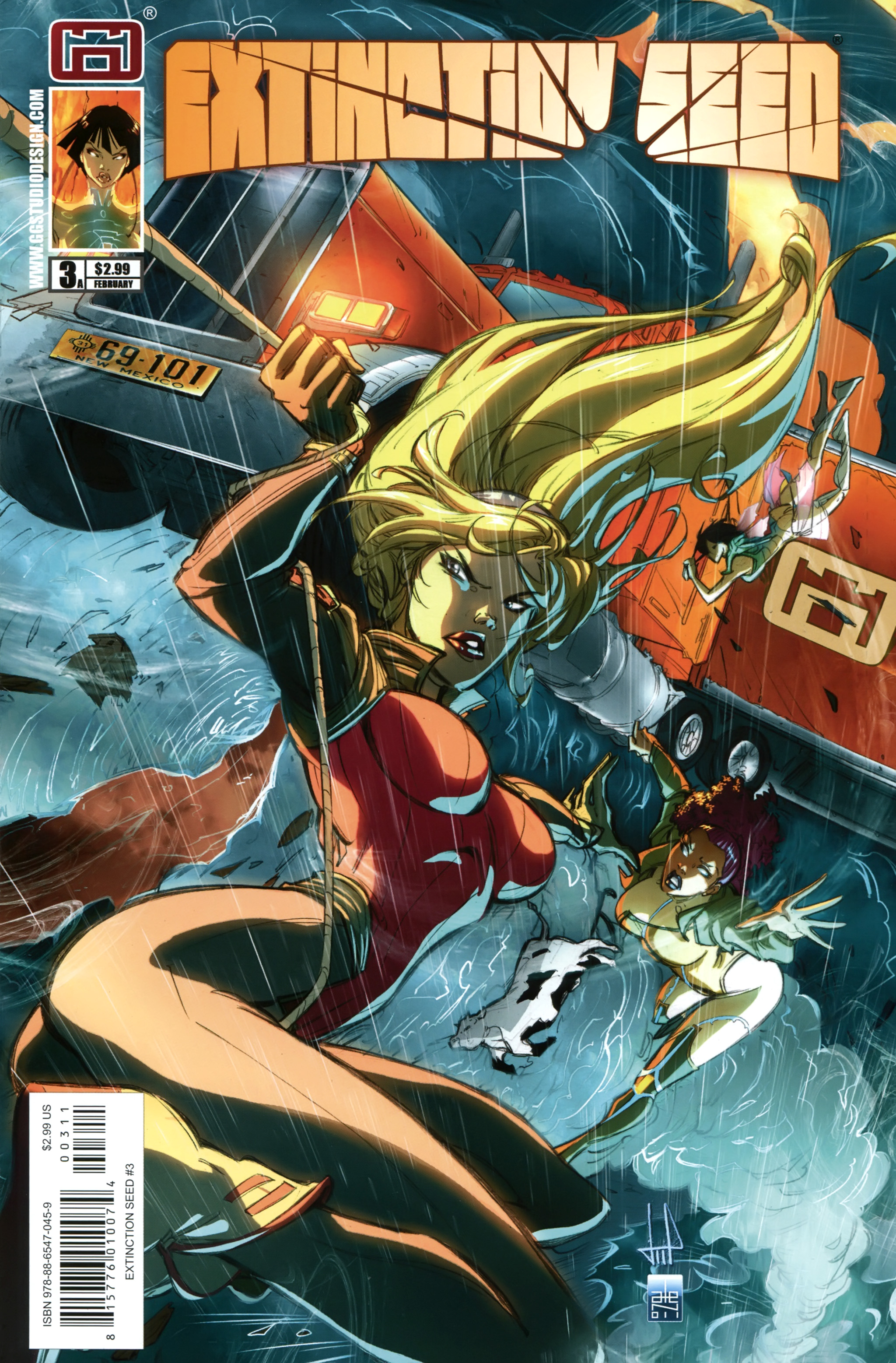 Read online Extinction Seed comic -  Issue #3 - 1